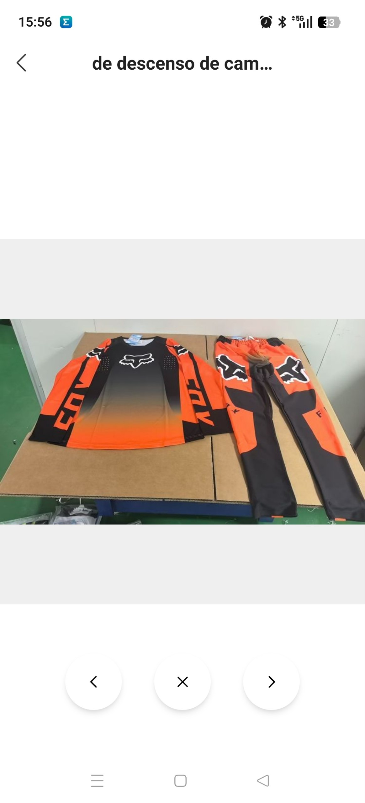 Traje motocross Fox ✨