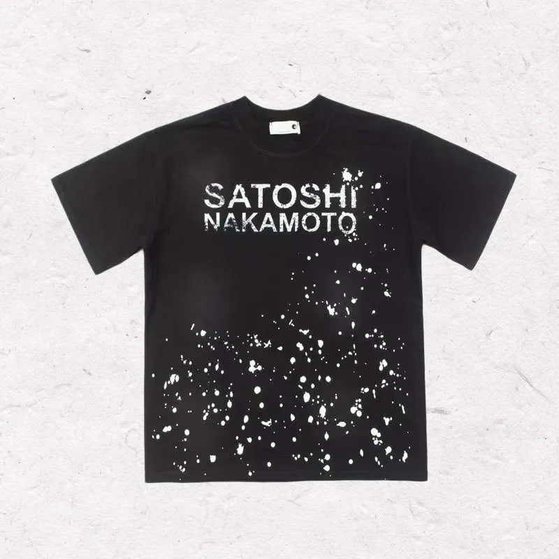 Camiseta Satoshi Nakamoto 💸 ✨