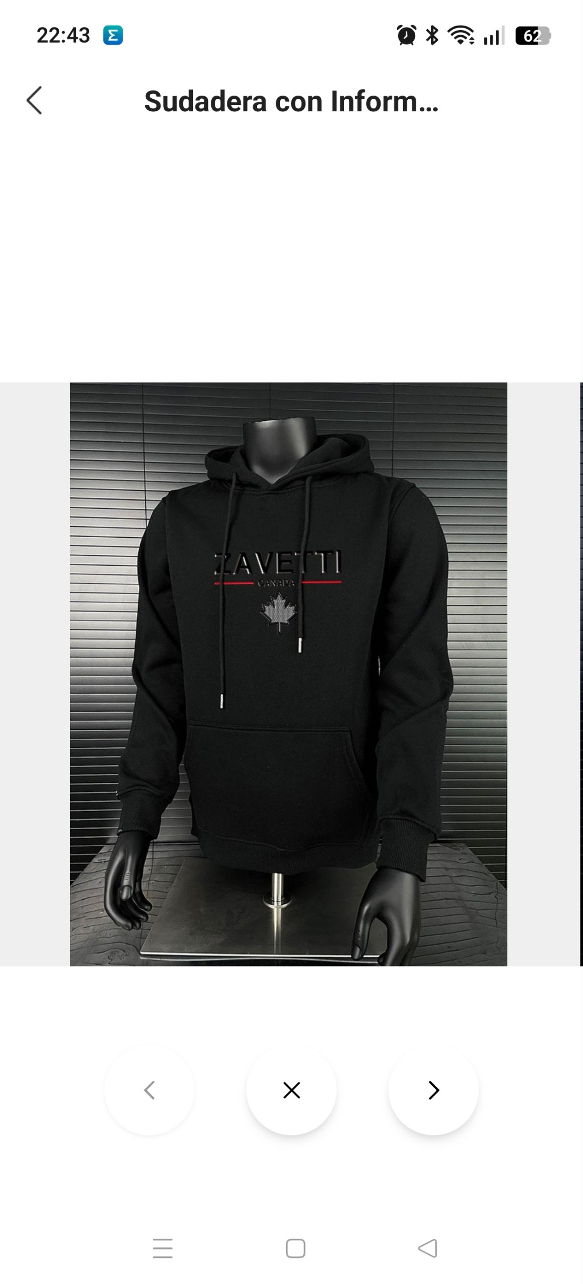 Sudadera Zavetti Canadá ✨