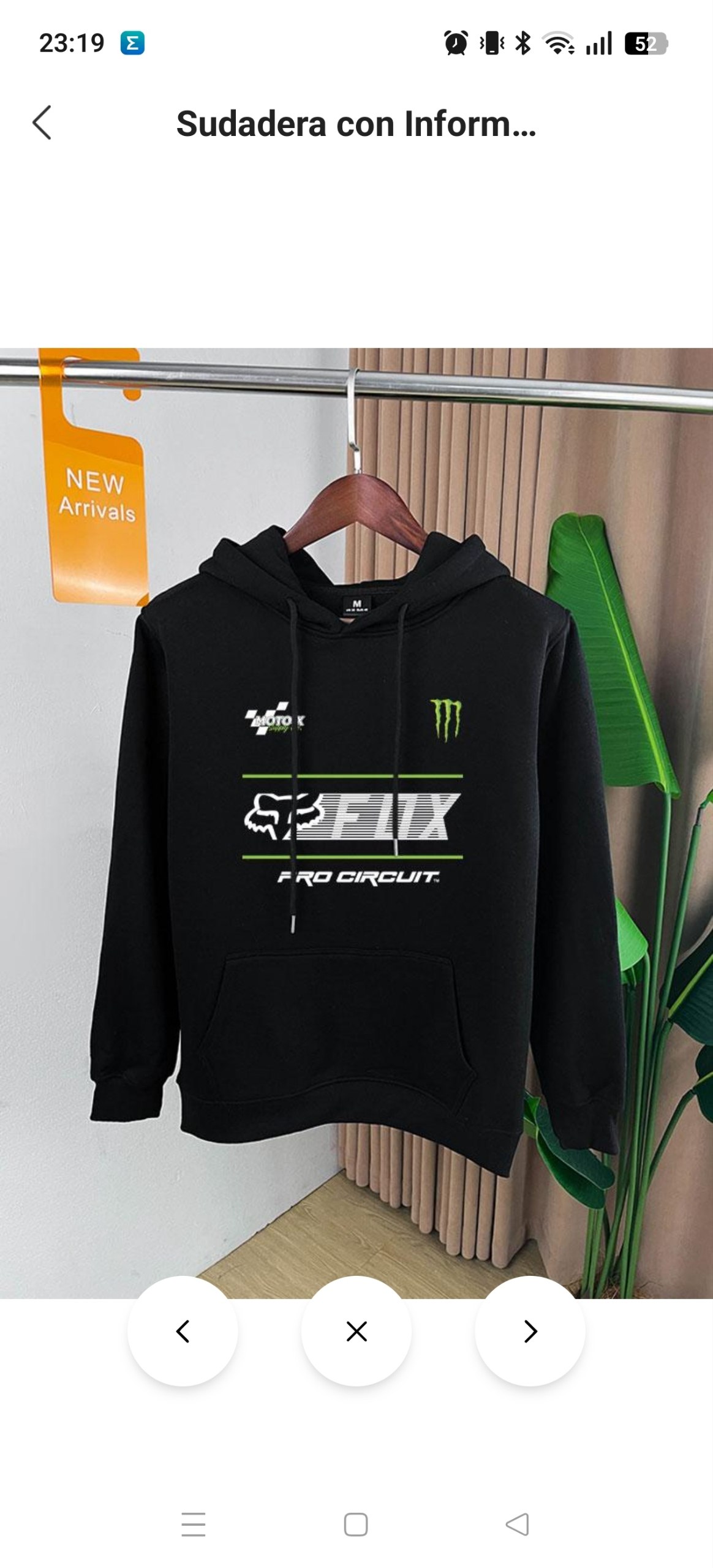 Sudadera Fox 13.42€‼ ✨