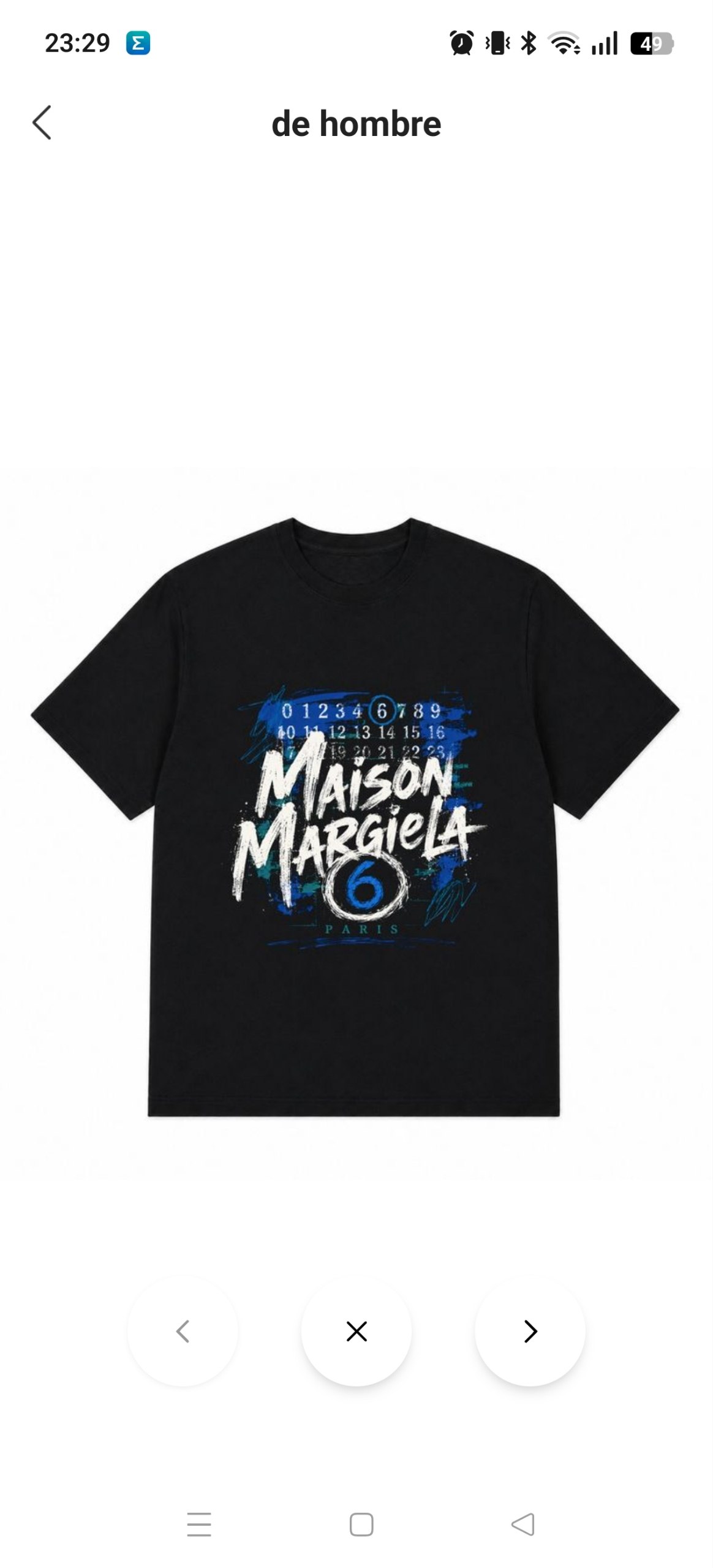 Camiseta Maison Margiela 9 ✨