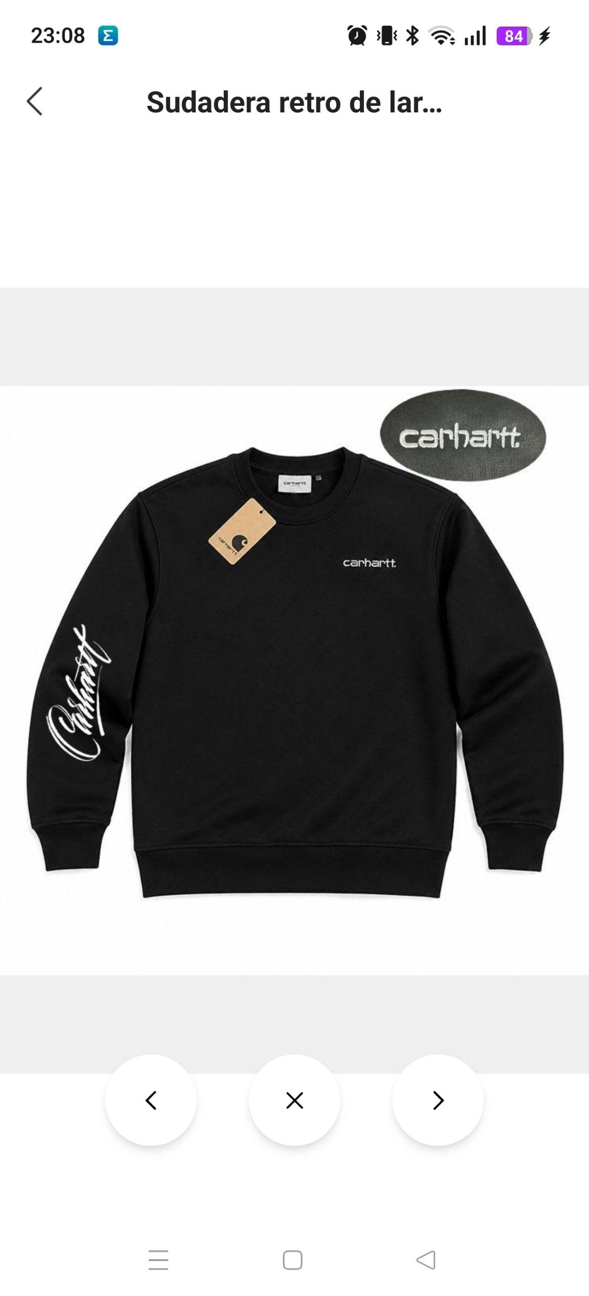 Sudadera Carhartt ✨
