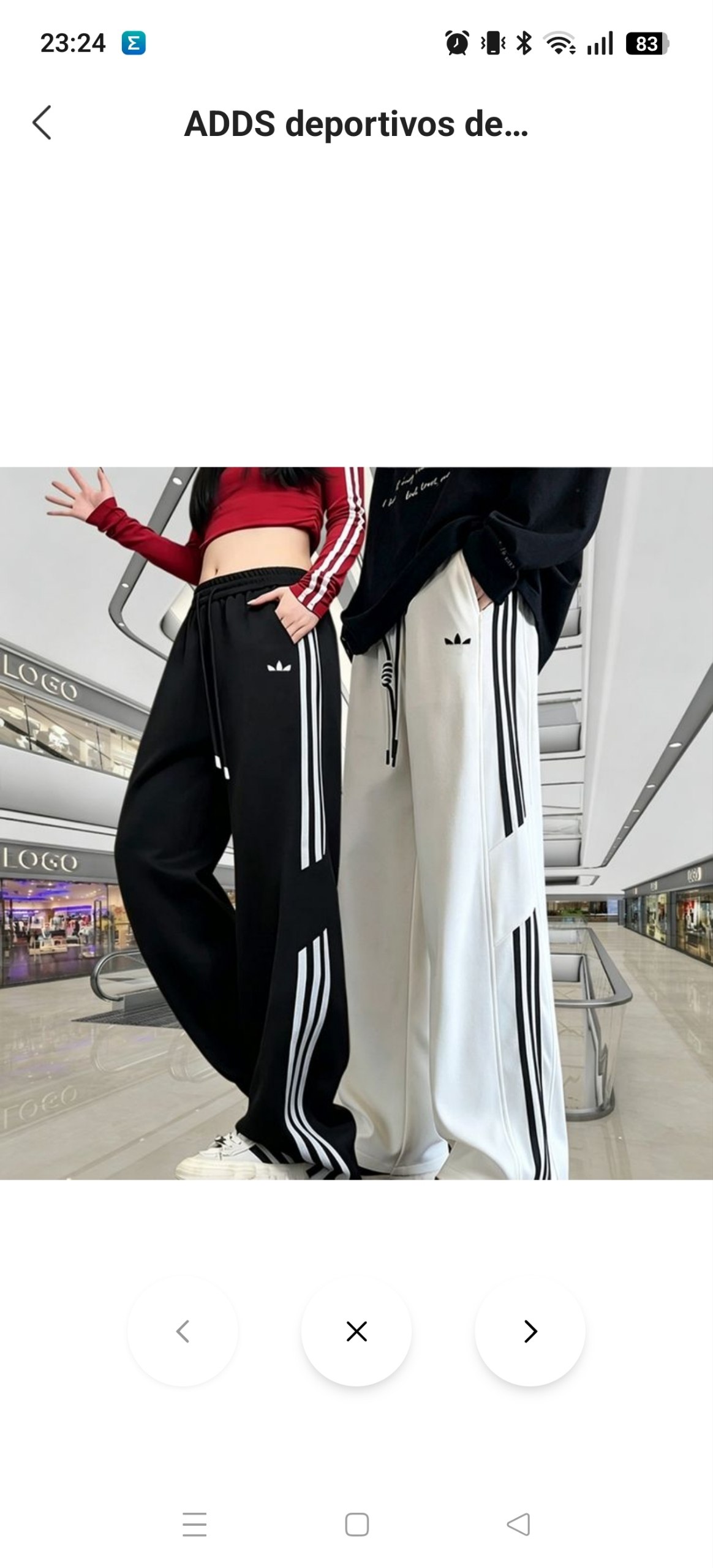 Pantalón Adidas 17.94€‼ ✨
