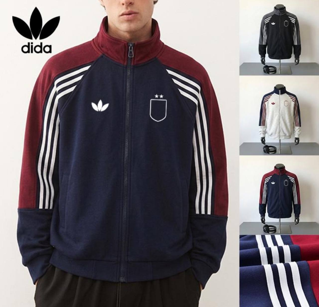 Sudadera cremallera Adidas ✨