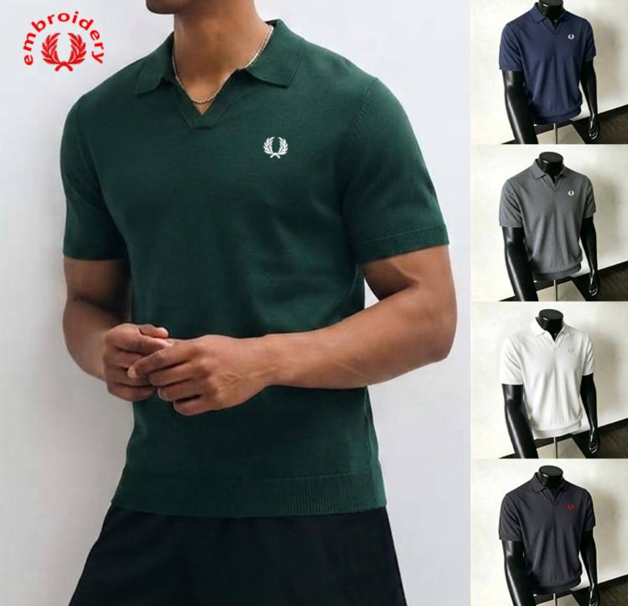 Jersey manga corta Fred Perry ✨