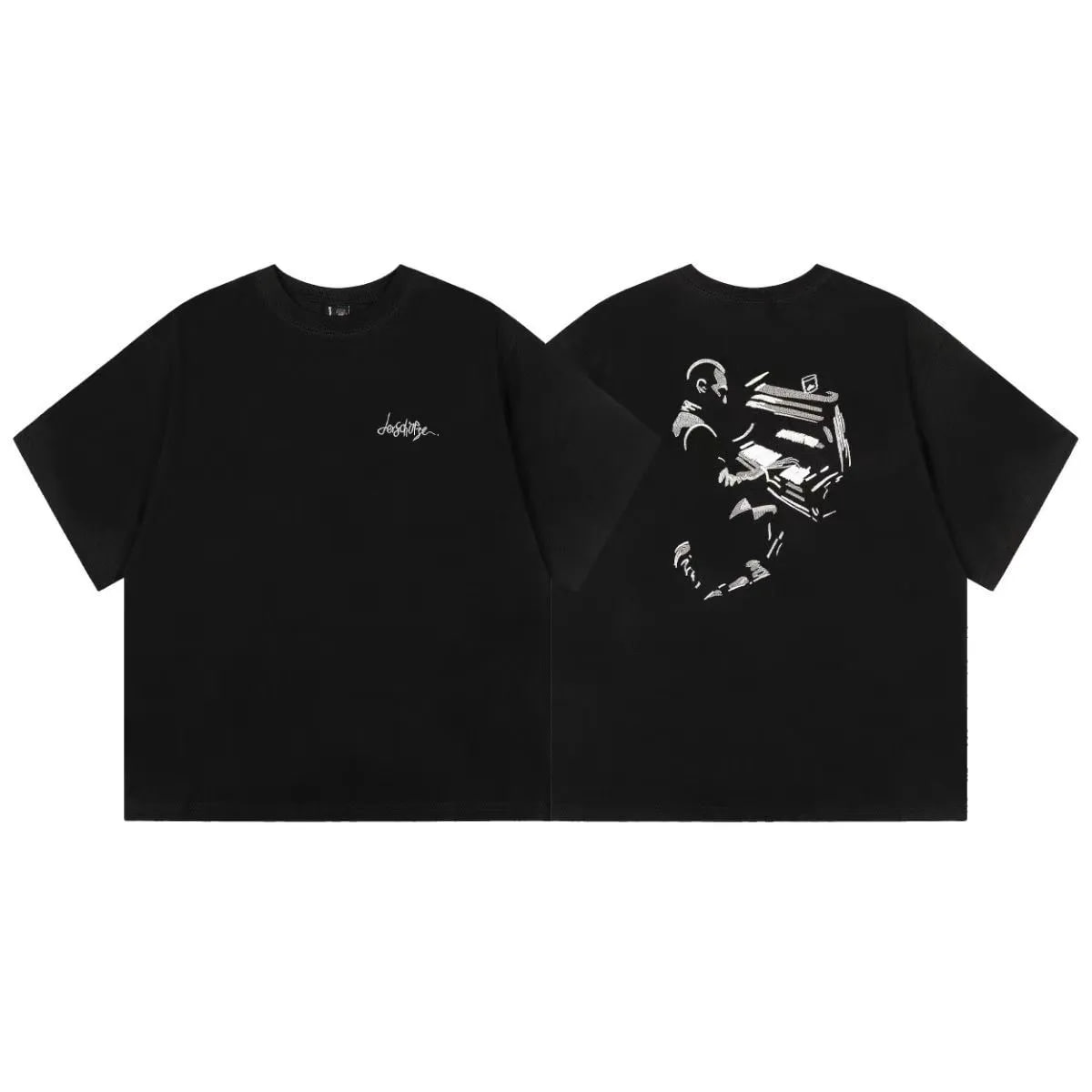 Camiseta Derschutze "Pianist" 🎹 ✨