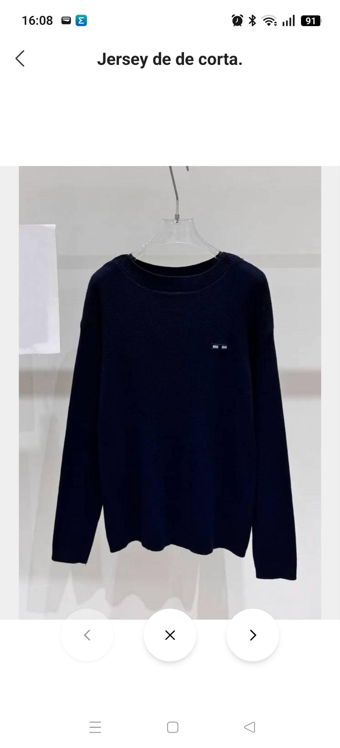 Jersey Miu Miu 27.20€‼ ✨