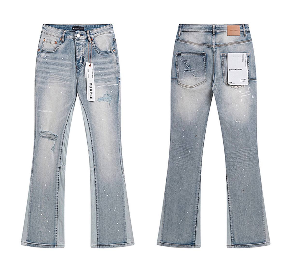 Pantalón Vaquero Flared Purple ✨