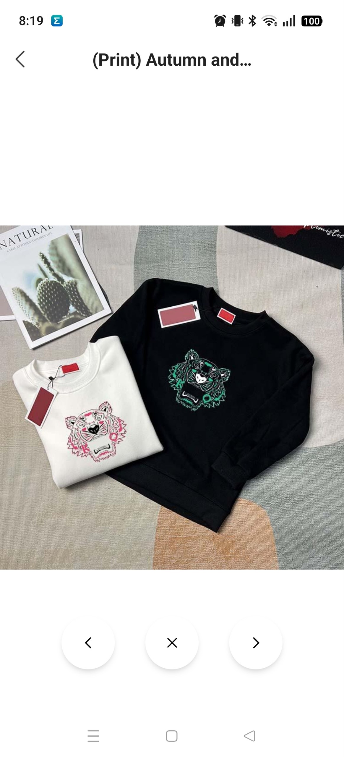 Sudadera Kenzo niños y adultos ✨
