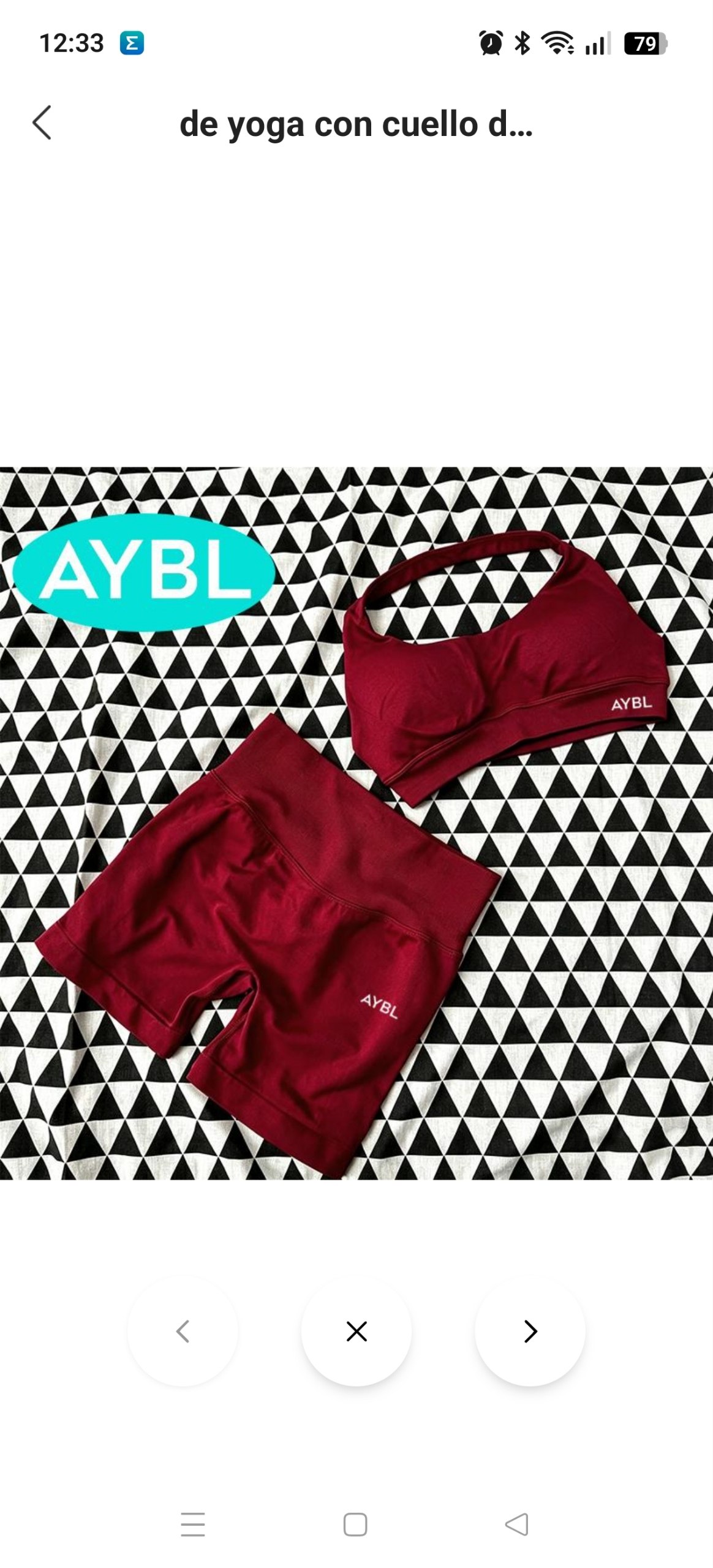 Conjunto deportivo AYBL ✨