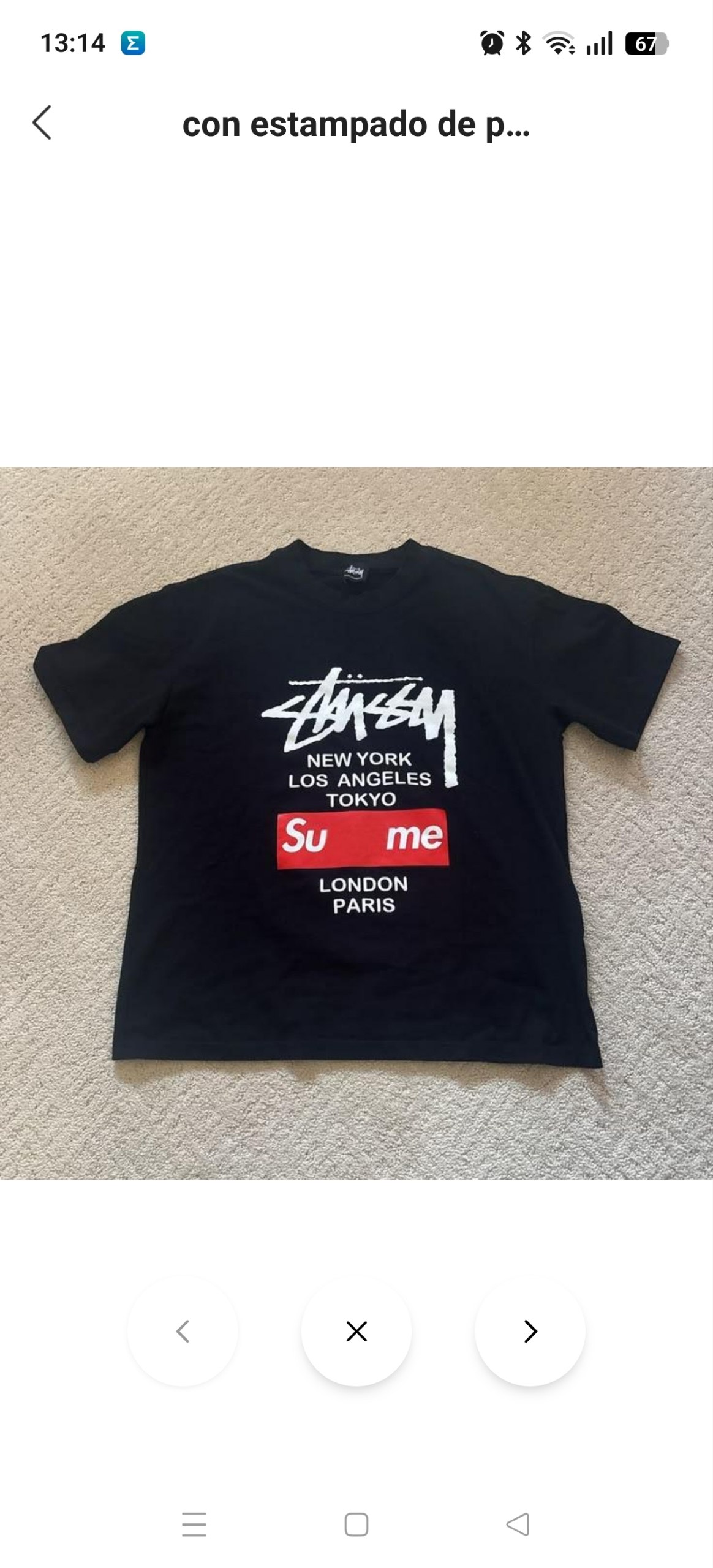 Camiseta Stussy x Supreme 9.47€‼ ✨