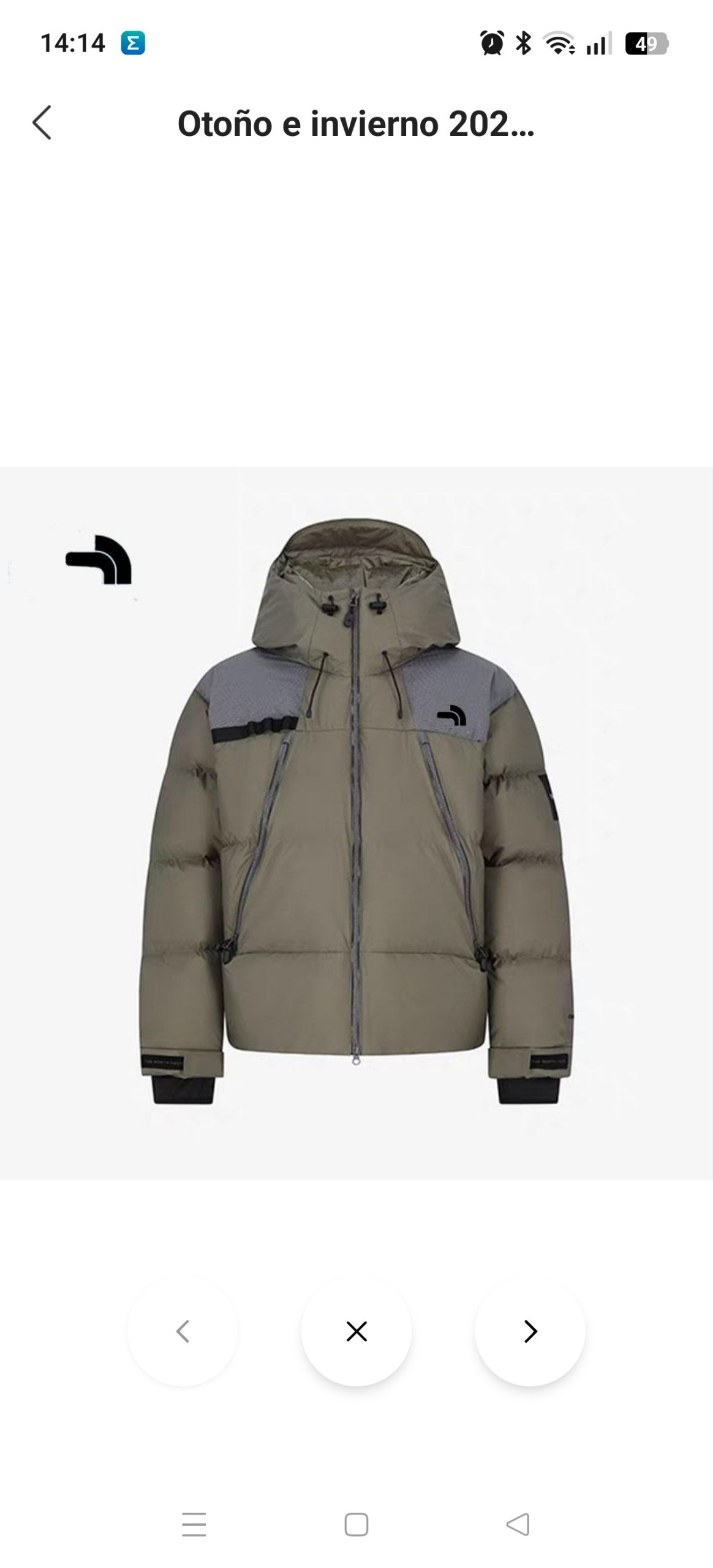 Abrigo The North Face 44.50€‼ ✨