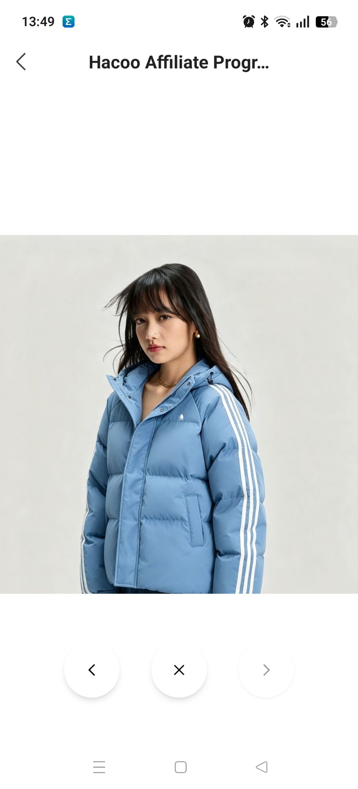 Abrigo Adidas 30.46€‼ ✨