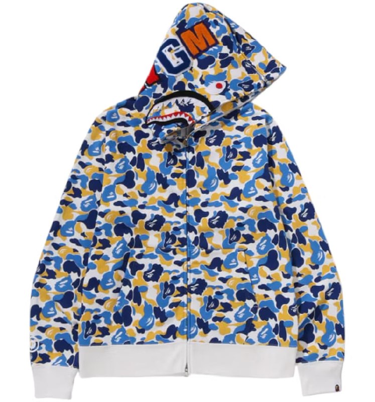 Sudadera Zip Bape Shark 👕 ✨