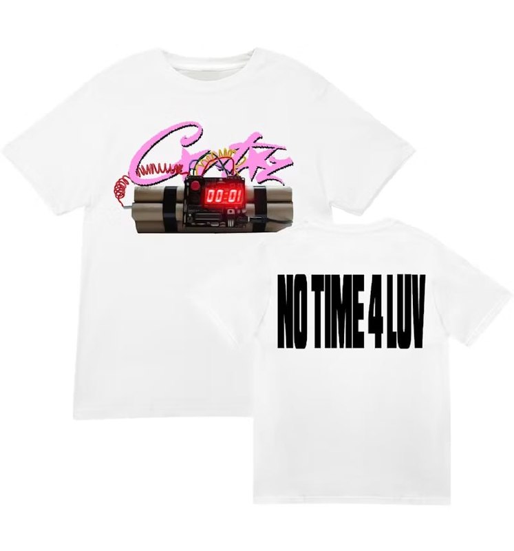 Camiseta Corteiz "No Time" ⏰ ✨