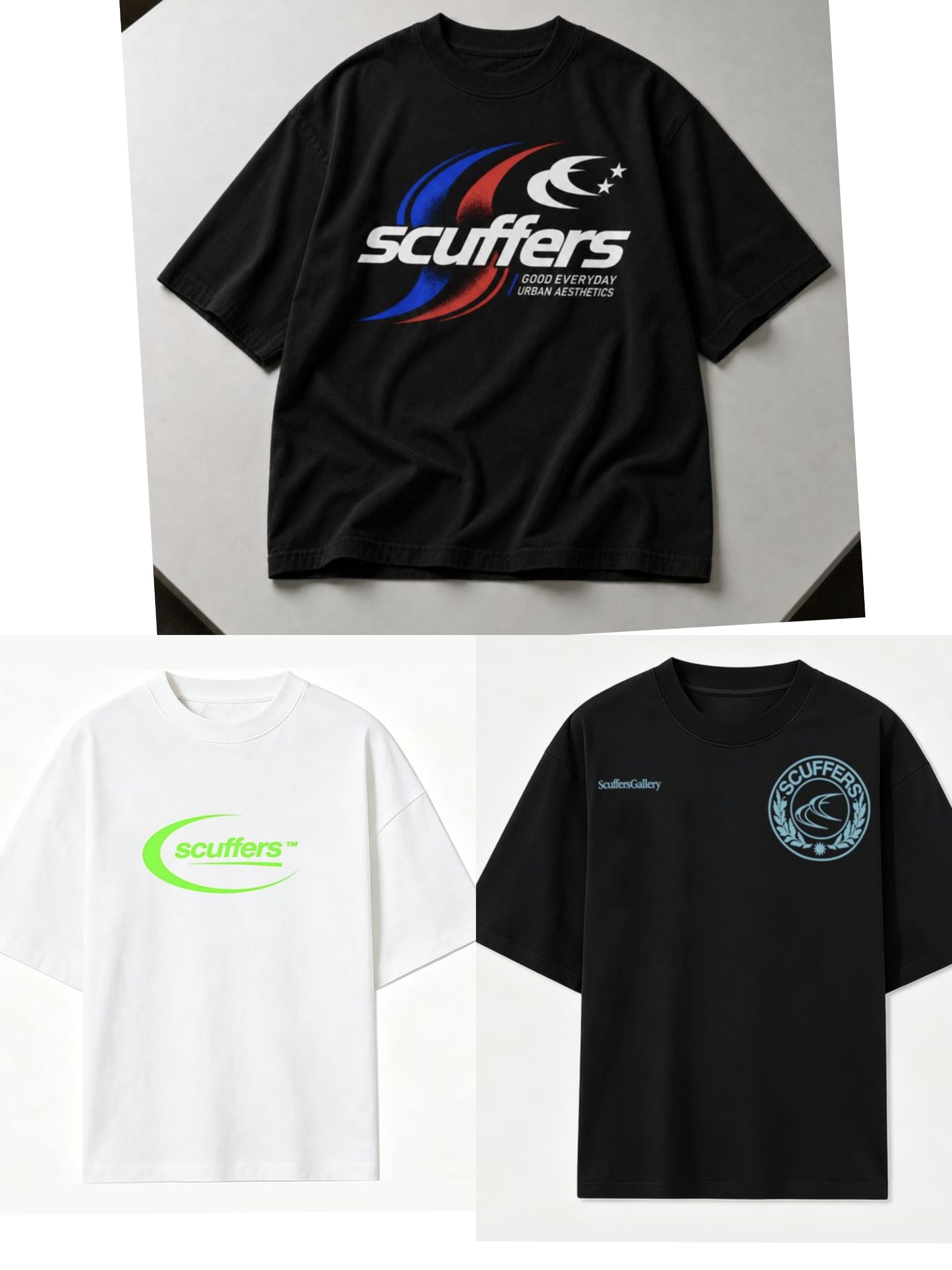 Camisetas Scuffers ✨