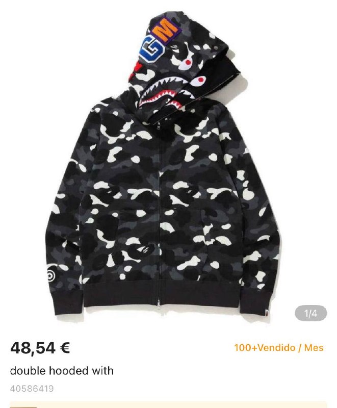 Chaqueta BAPE (Refelctante) ✨