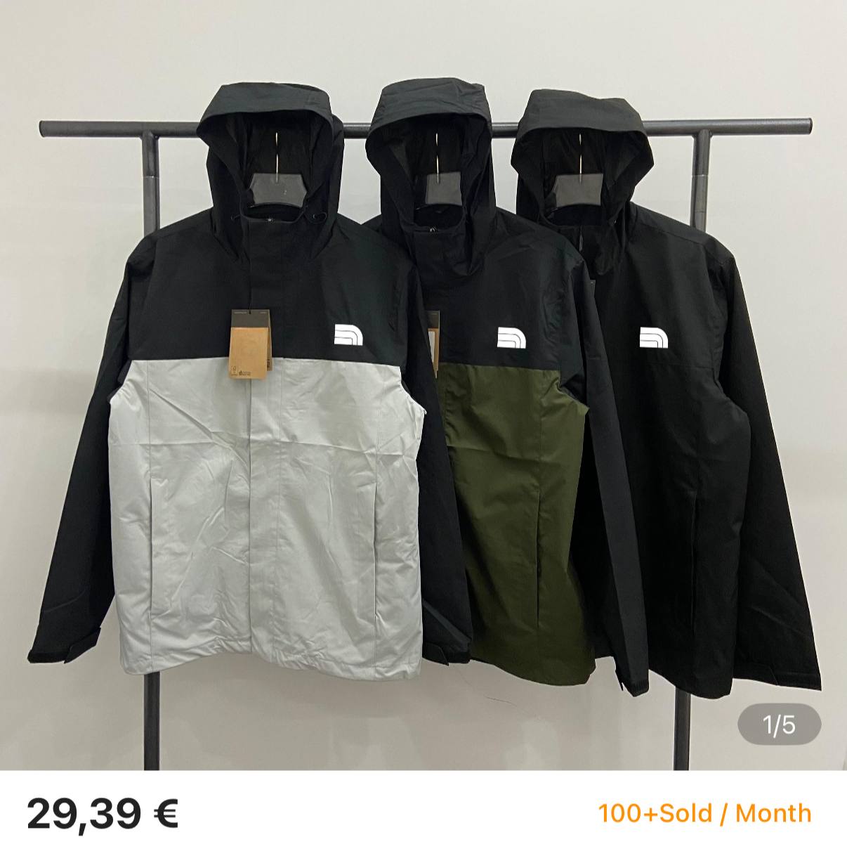 Chaqueta/Cortavientos North Face ✨