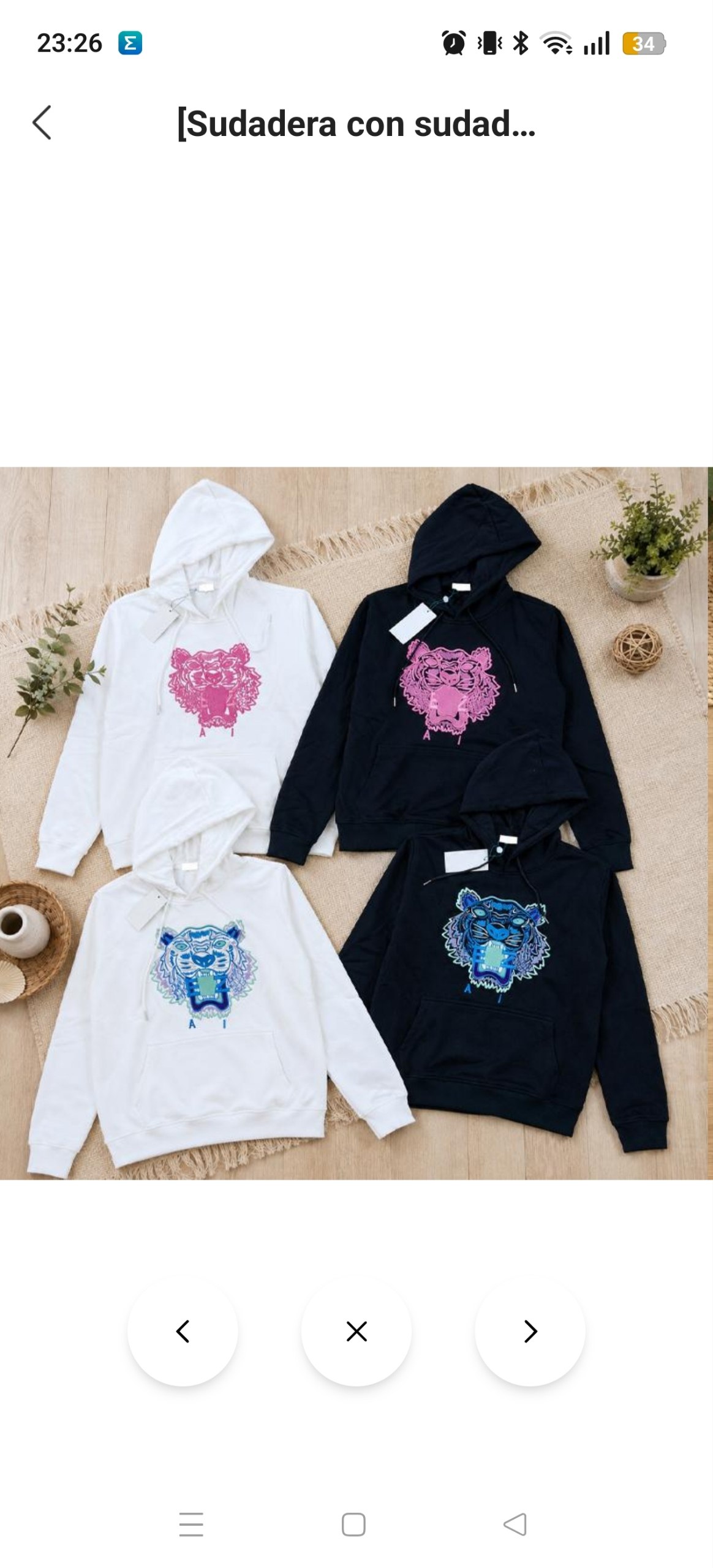 Sudadera Kenzo ✨
