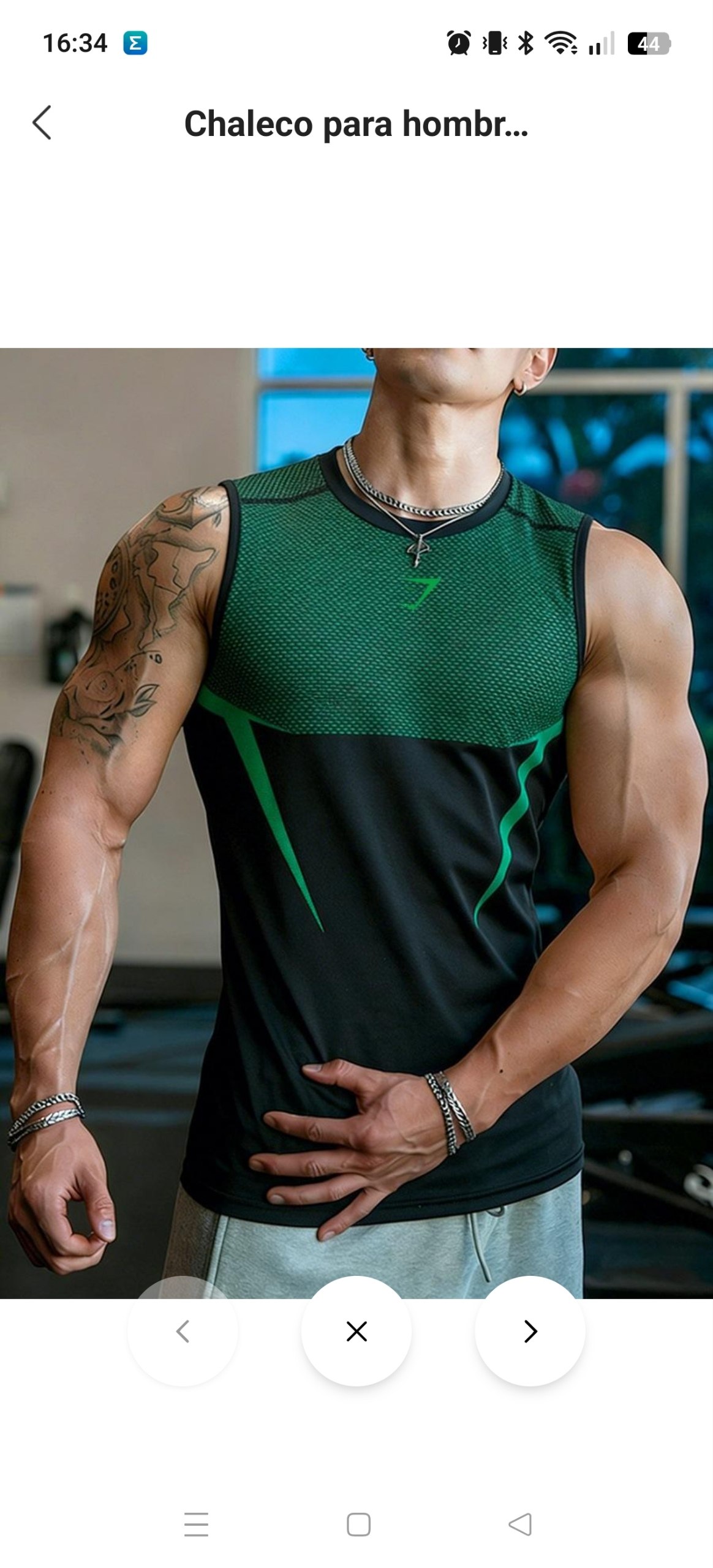 Camiseta sin mangas Gymshark ✨