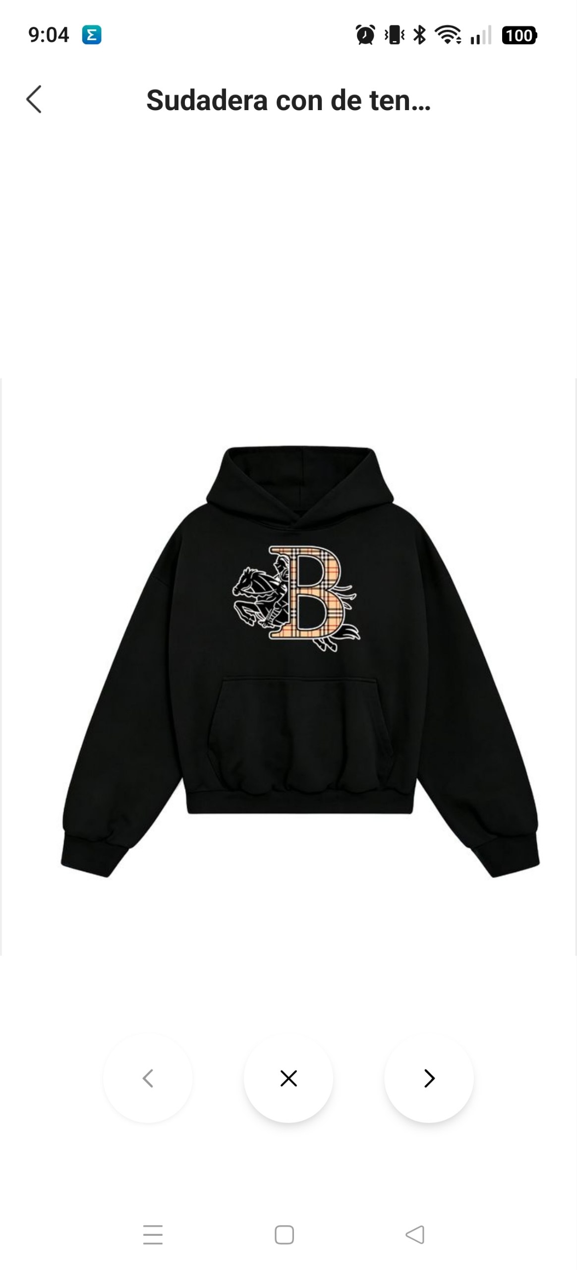 Sudadera Burberry ✨