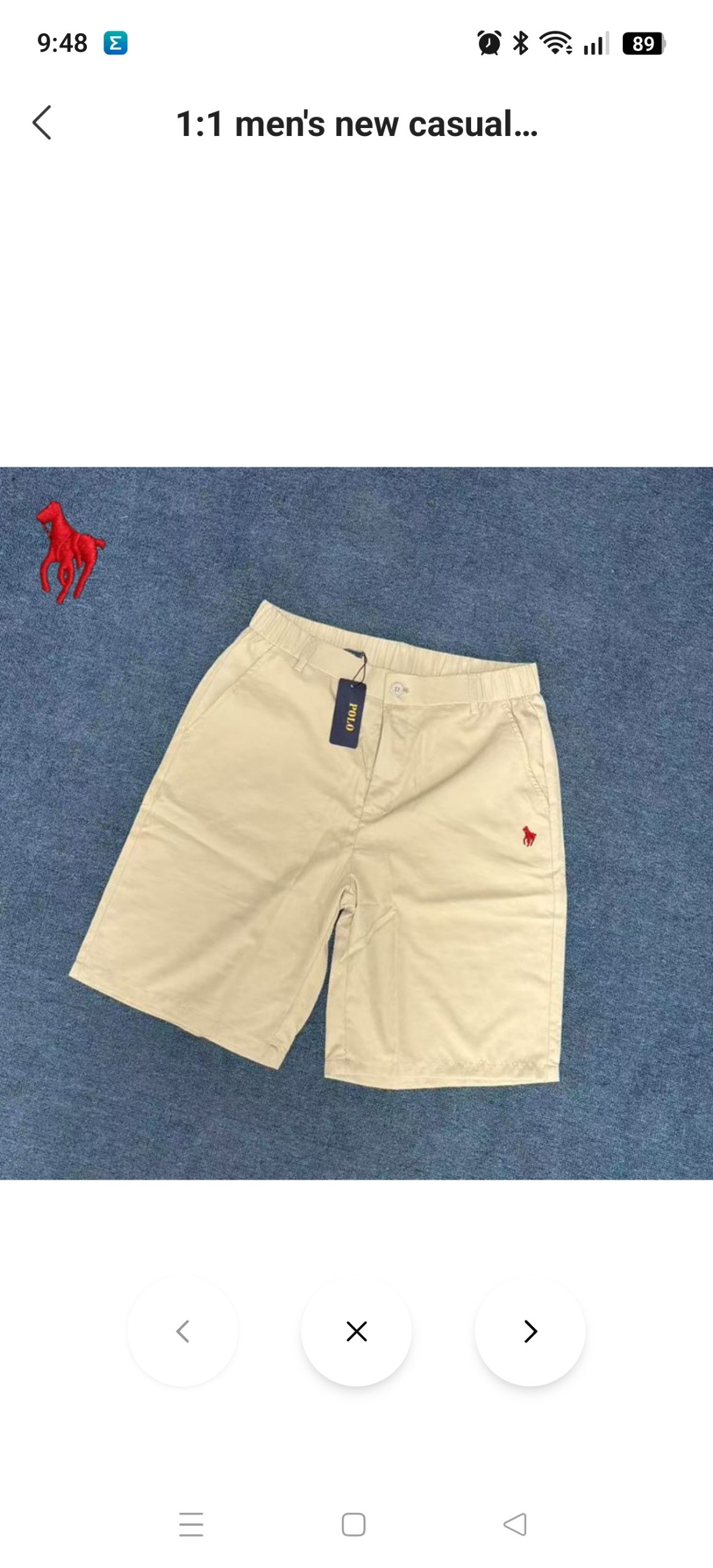 Pantalón corto hombre Ralph Lauren 11.84€‼ ✨