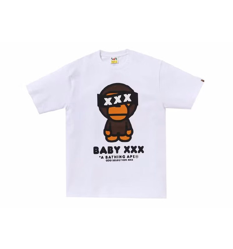 Camiseta Bape x God Selection 👕 ✨