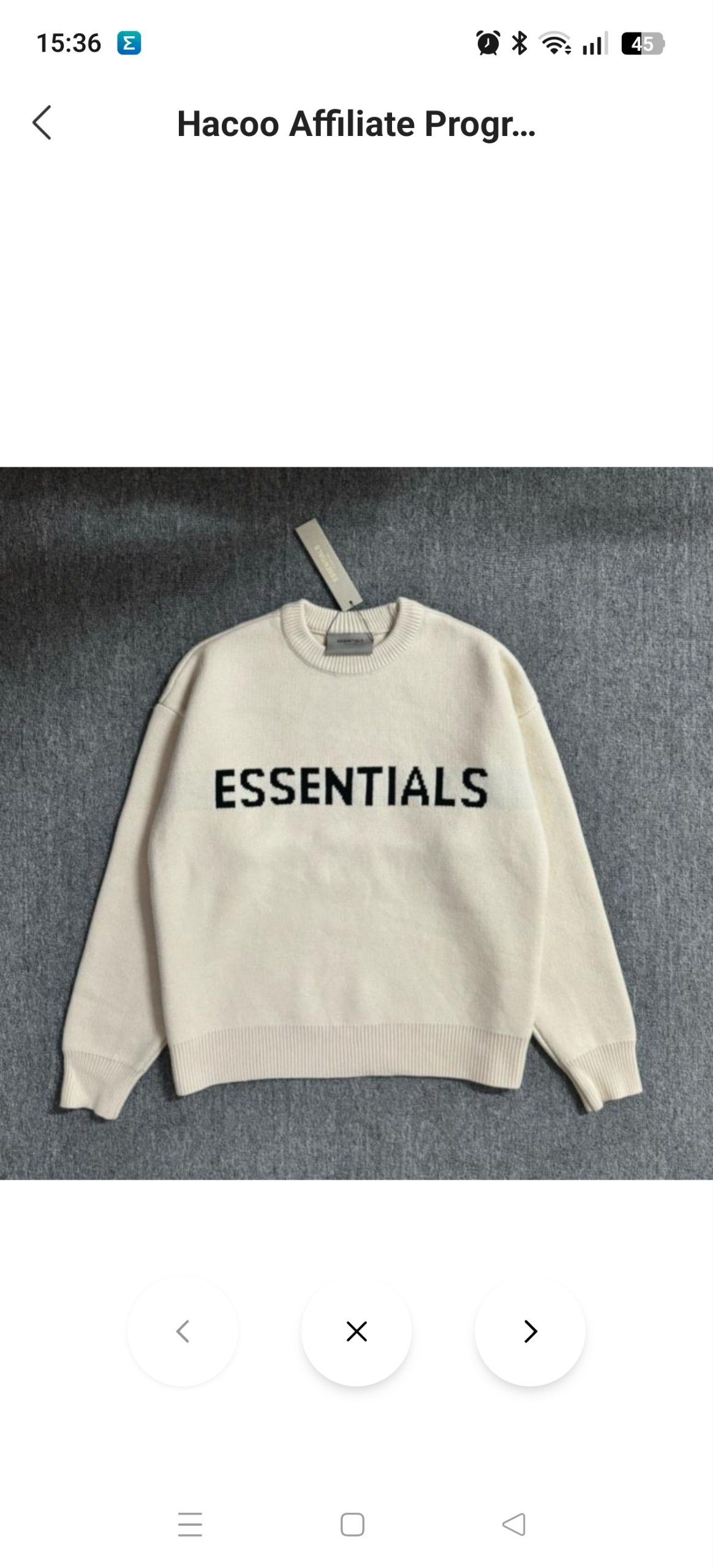 Jersey Essentials 23.20€‼ ✨