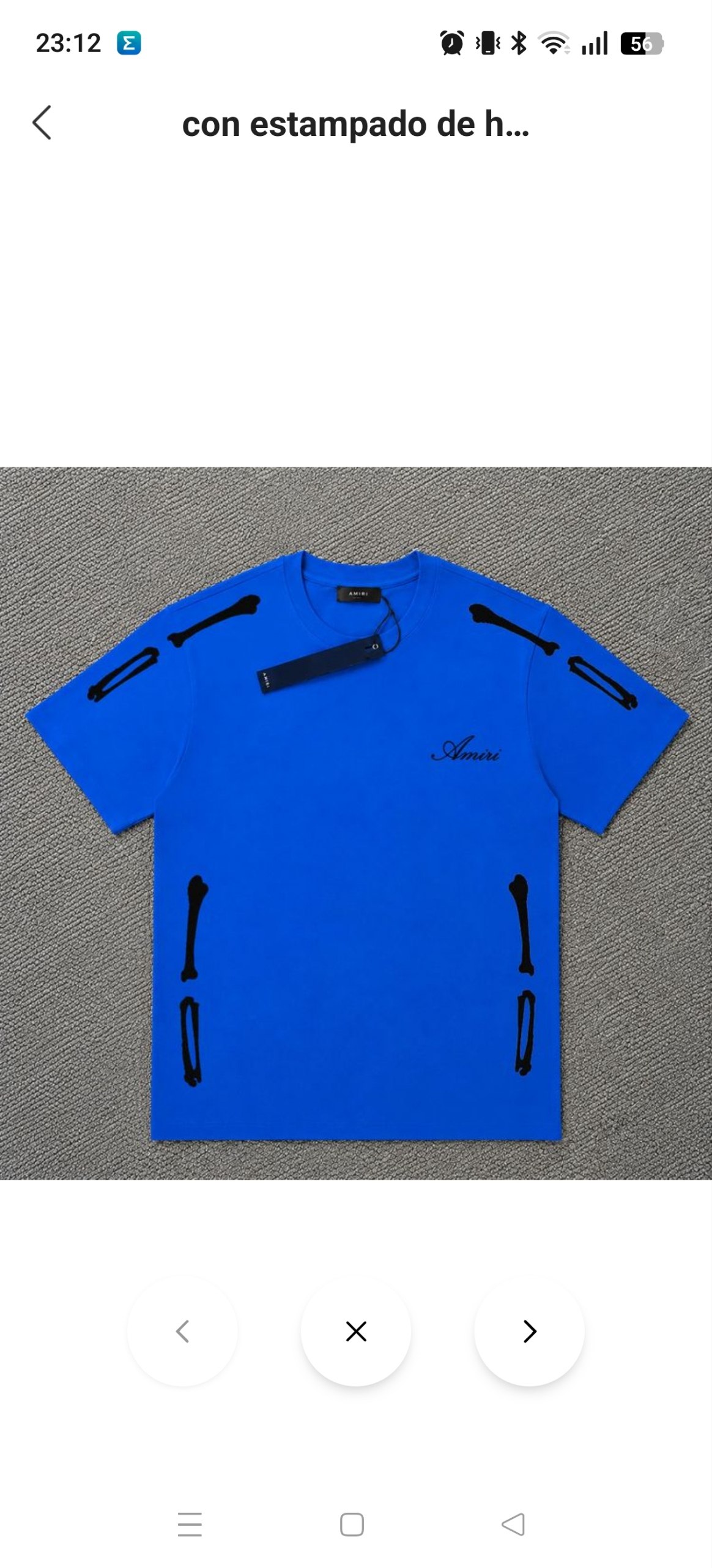 Camiseta Amiri 9.26€‼ ✨