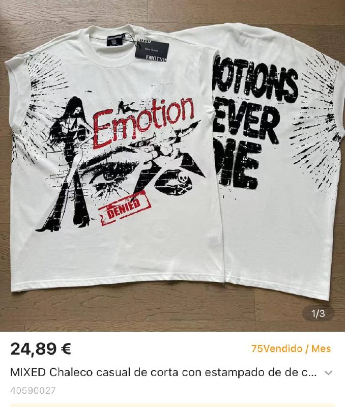 Camiseta MIXED EMOTION ✨