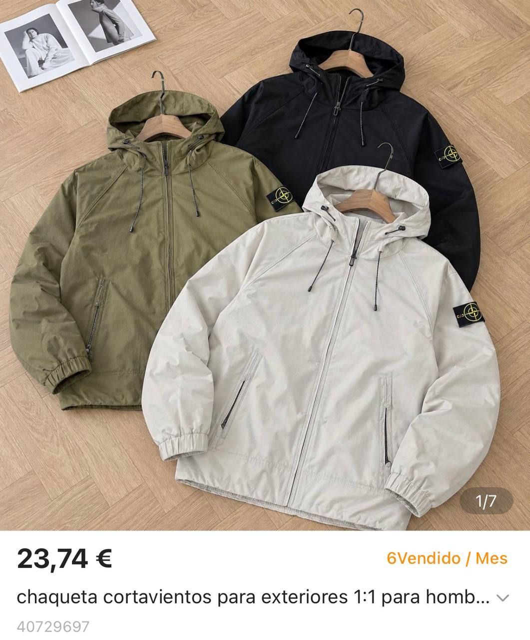Chaqueta STONE ISLAND ✨