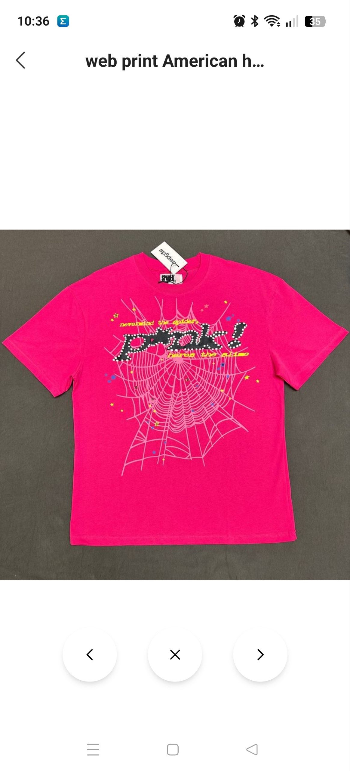 Camiseta Sp5der 19.32€‼ ✨