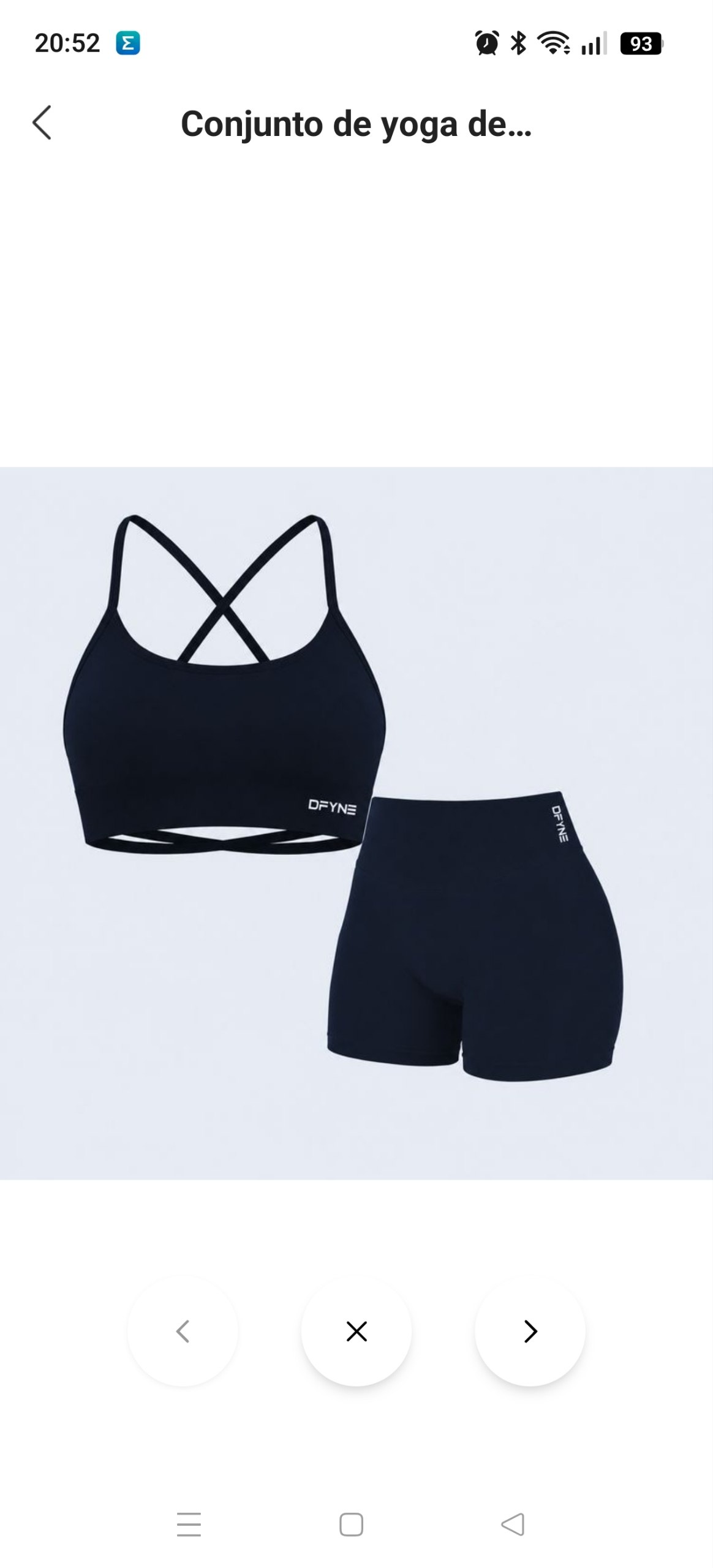 Conjunto Dfyne 34.04€‼ ✨