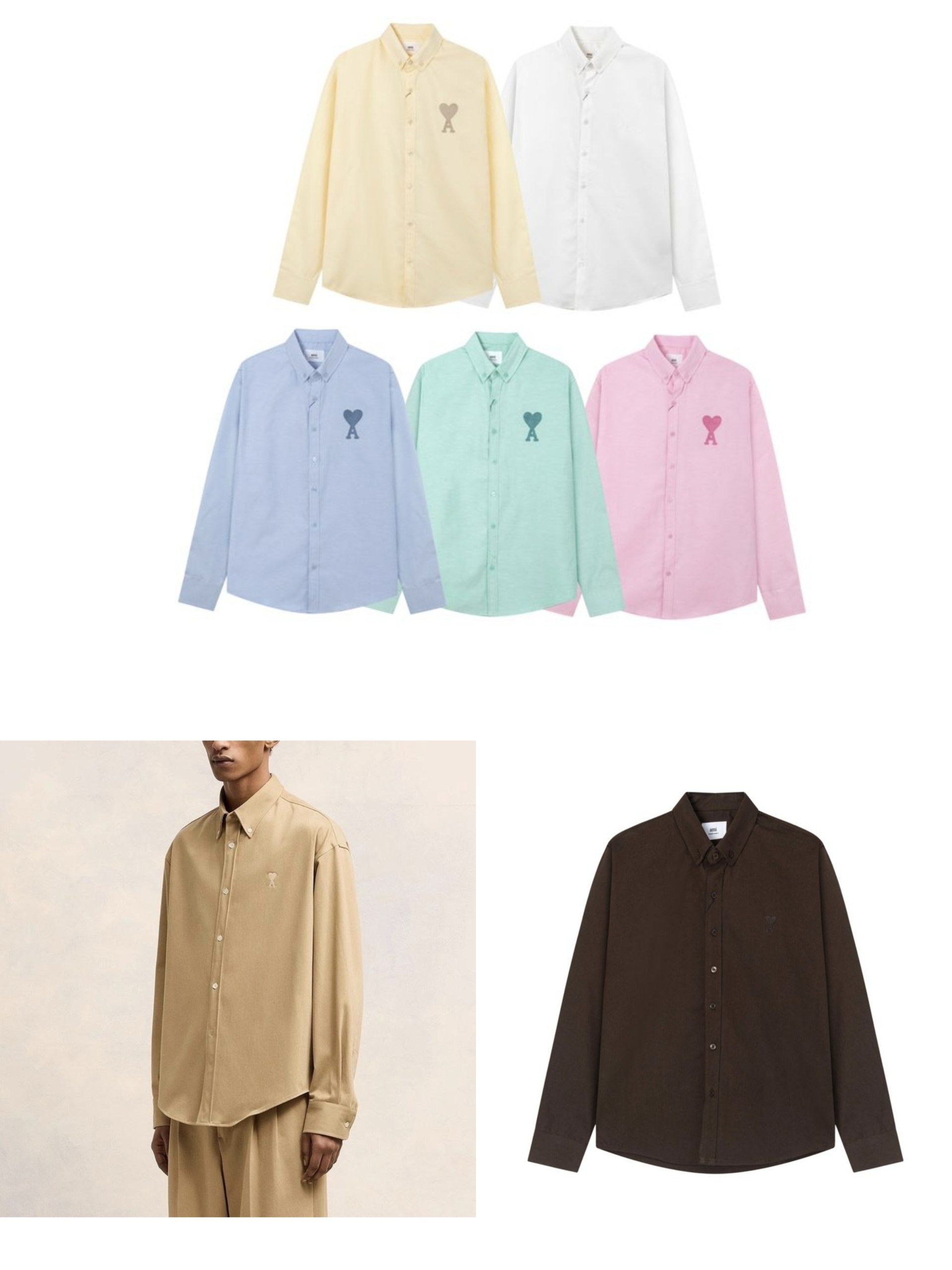 Camisas Ami desde 26.71€‼ ✨