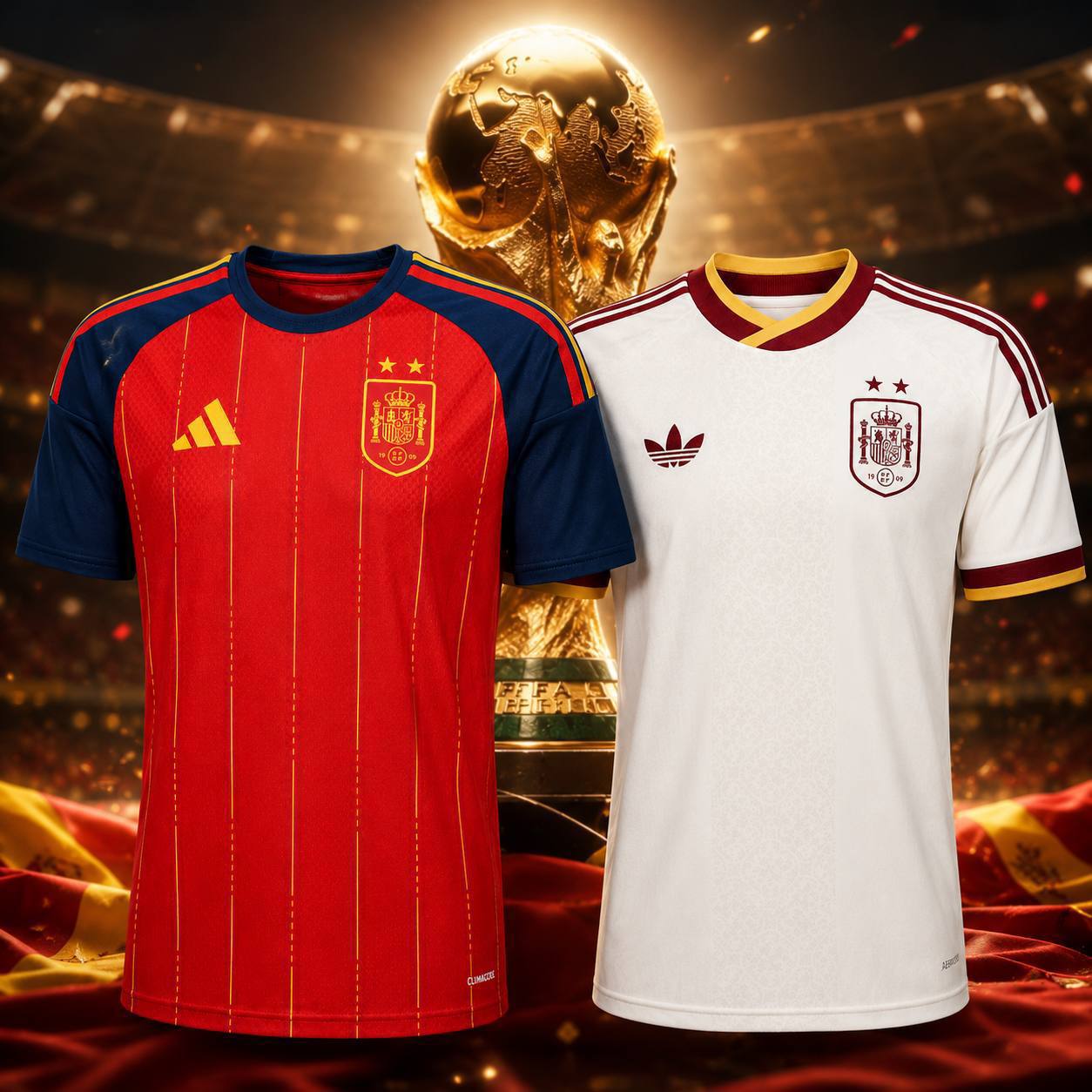 Camiseta España 🇪🇸con 2 ✨💫 11€ ✨