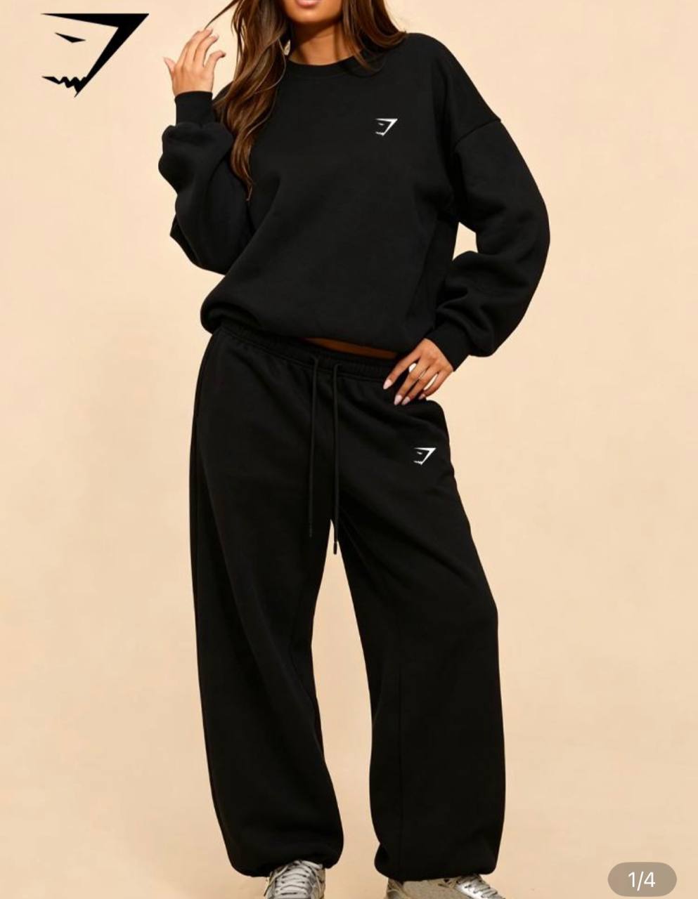 Nuevo conjunto Gymshxrk, sudadera + pantalón, también en blanco ✨