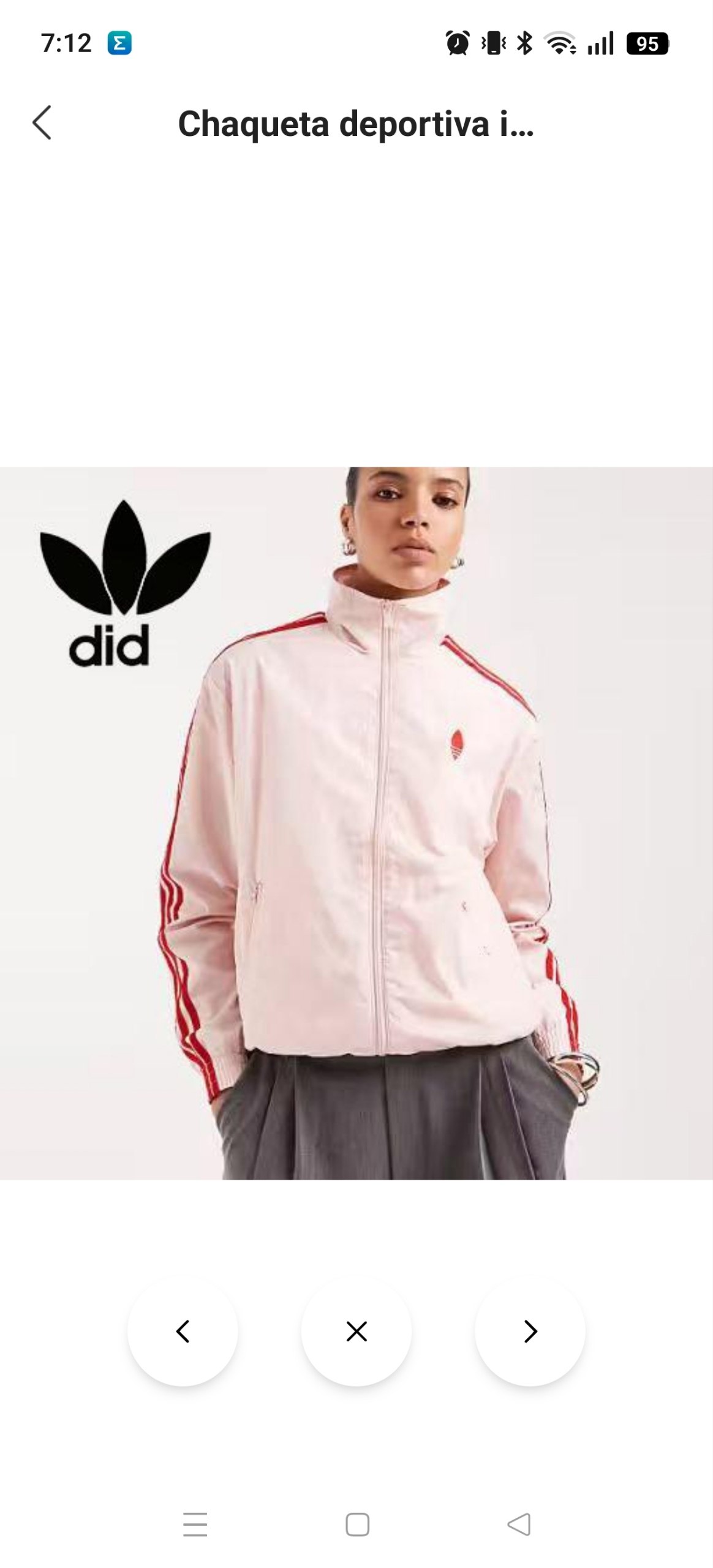 Chaqueta Adidas 25.35€‼ ✨