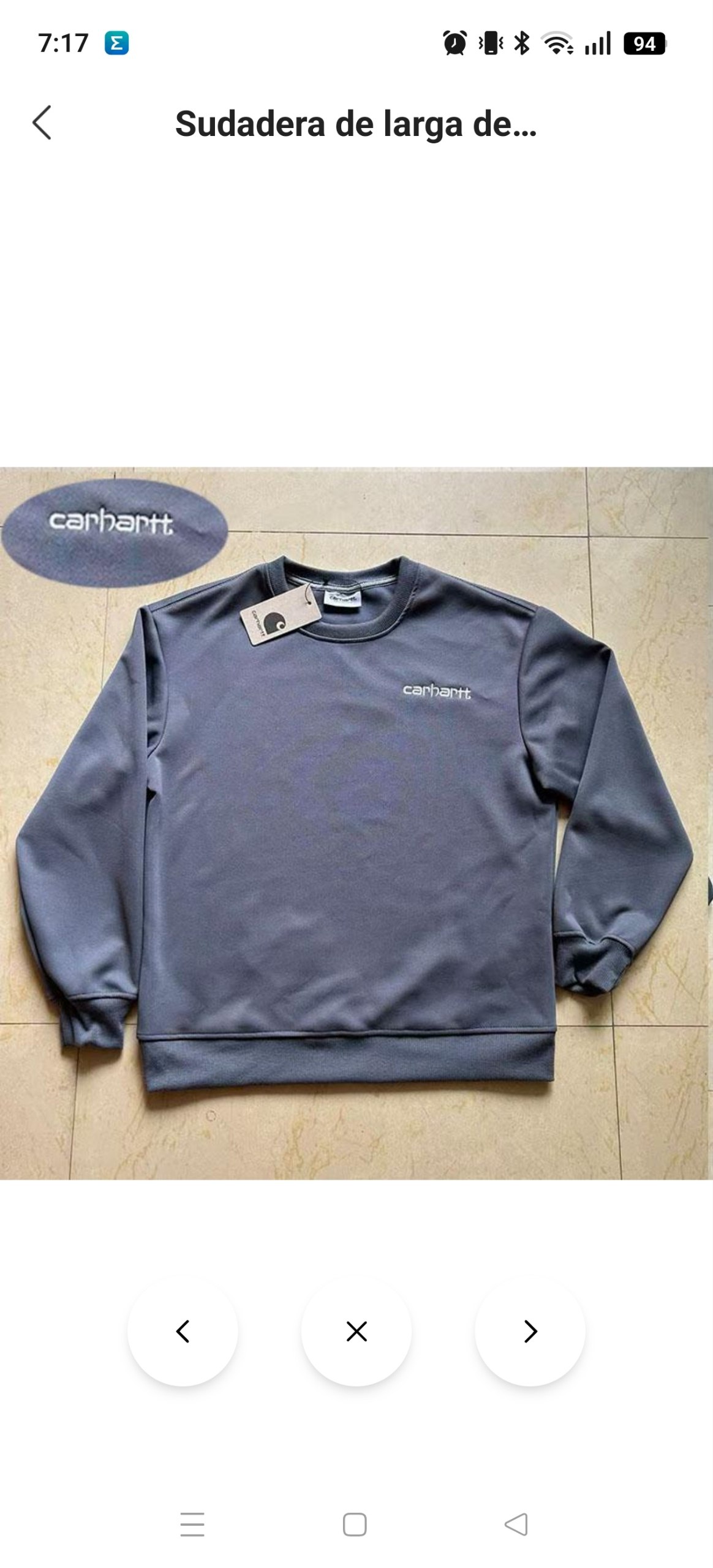 Sudadera Carhartt 13.50€‼ ✨