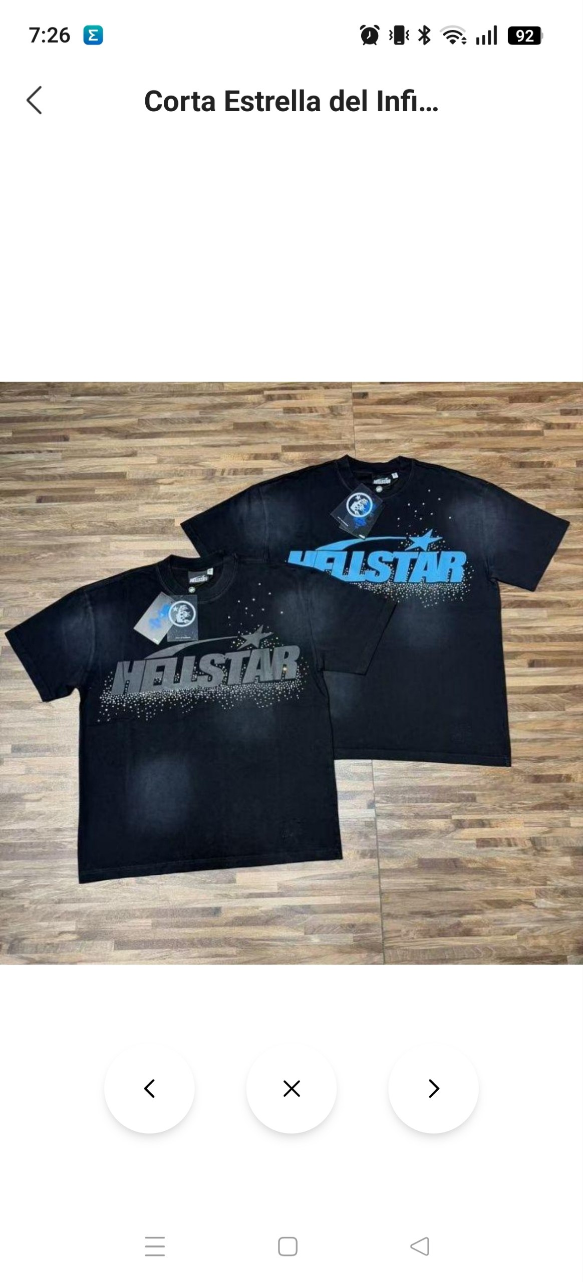 Camiseta Hellstar 23.74€‼ ✨