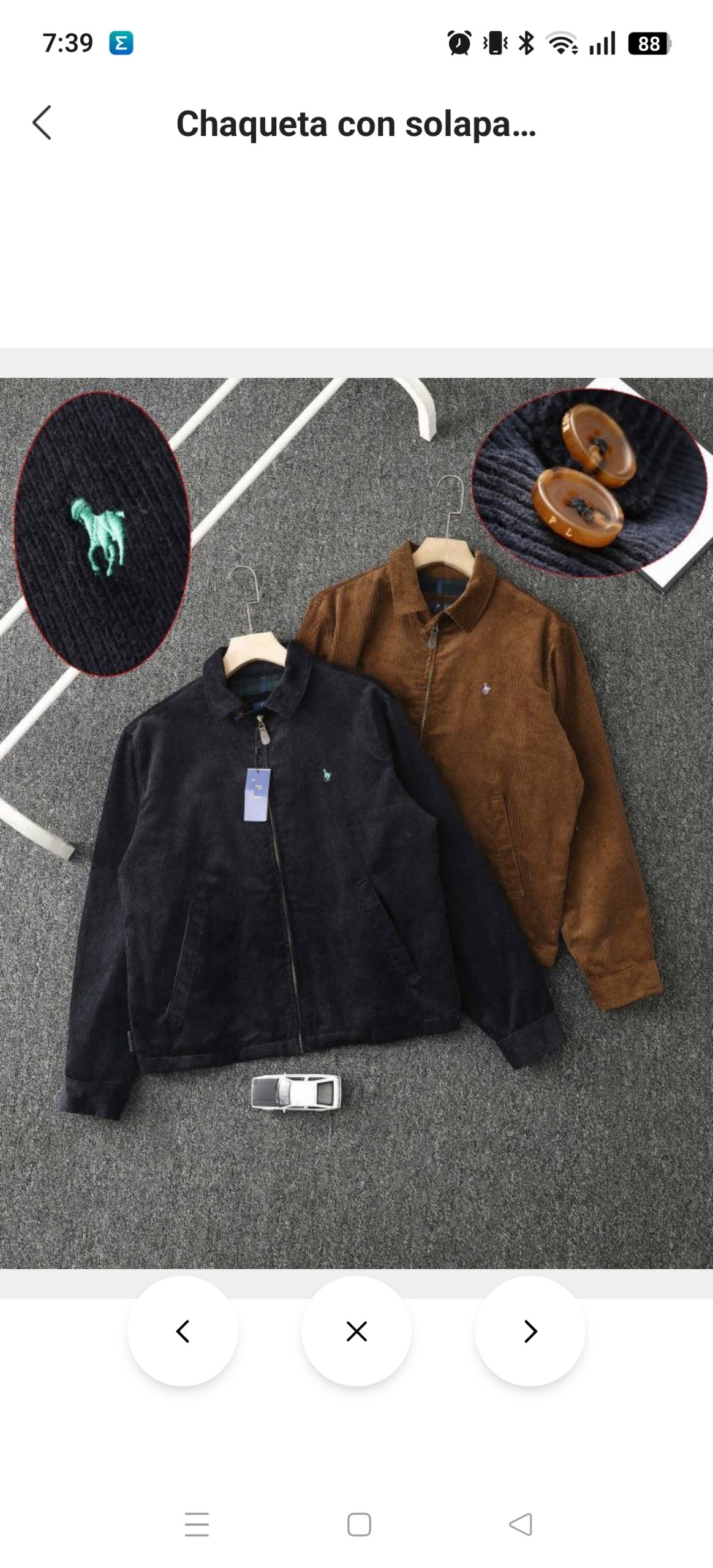 Chaqueta pana Ralph Lauren ✨
