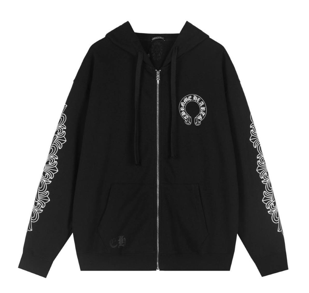 Sudadera Zip Chrome Hearts 👕 ✨