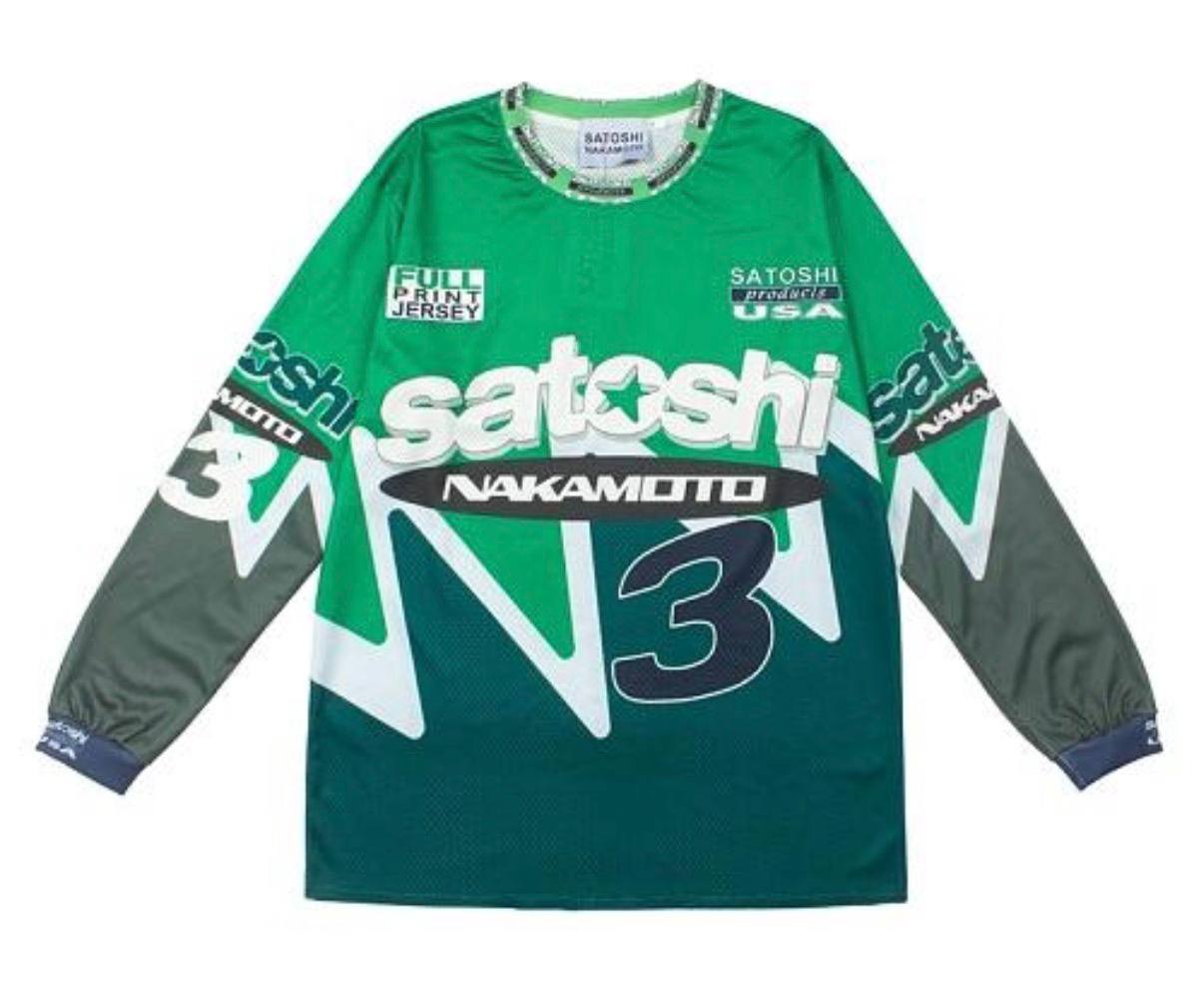 CAMISETA LONGSLEEVE SATOSHI NAKAMOTO ✨