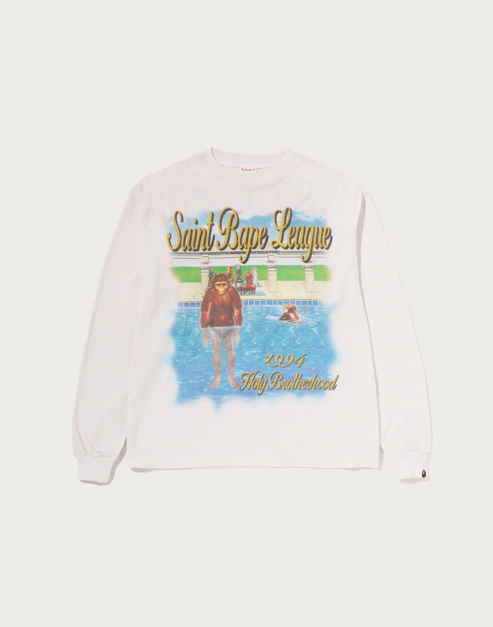 Sudadera Bape x Saint Mxxxx 👕 ✨