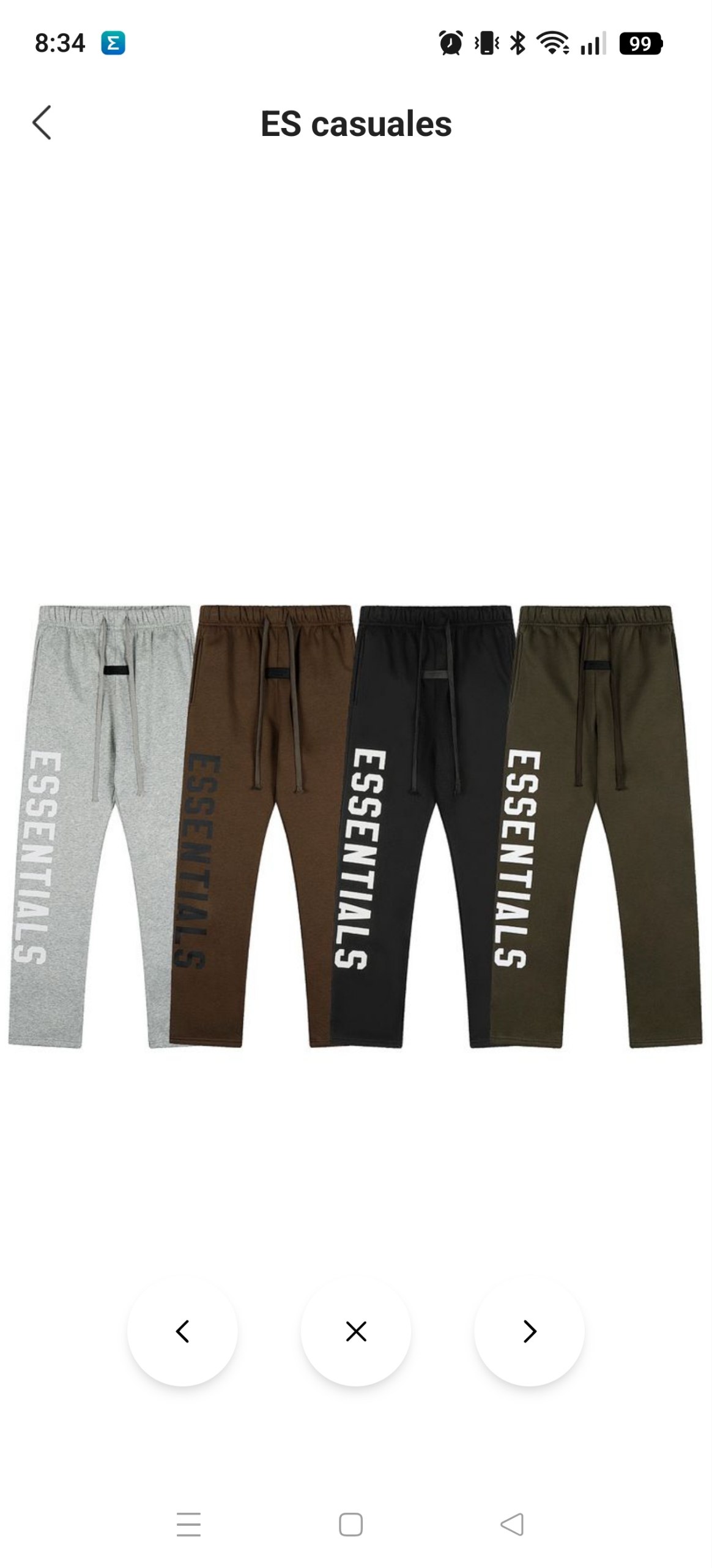 Pantalón Essentials 29.56€‼ ✨