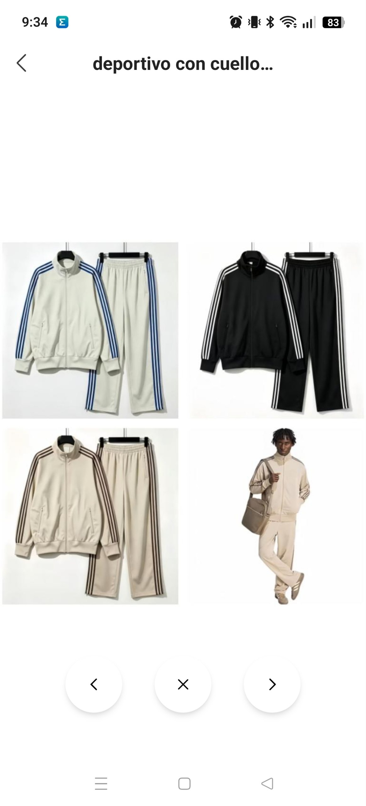 Chándal zip Adidas ✨