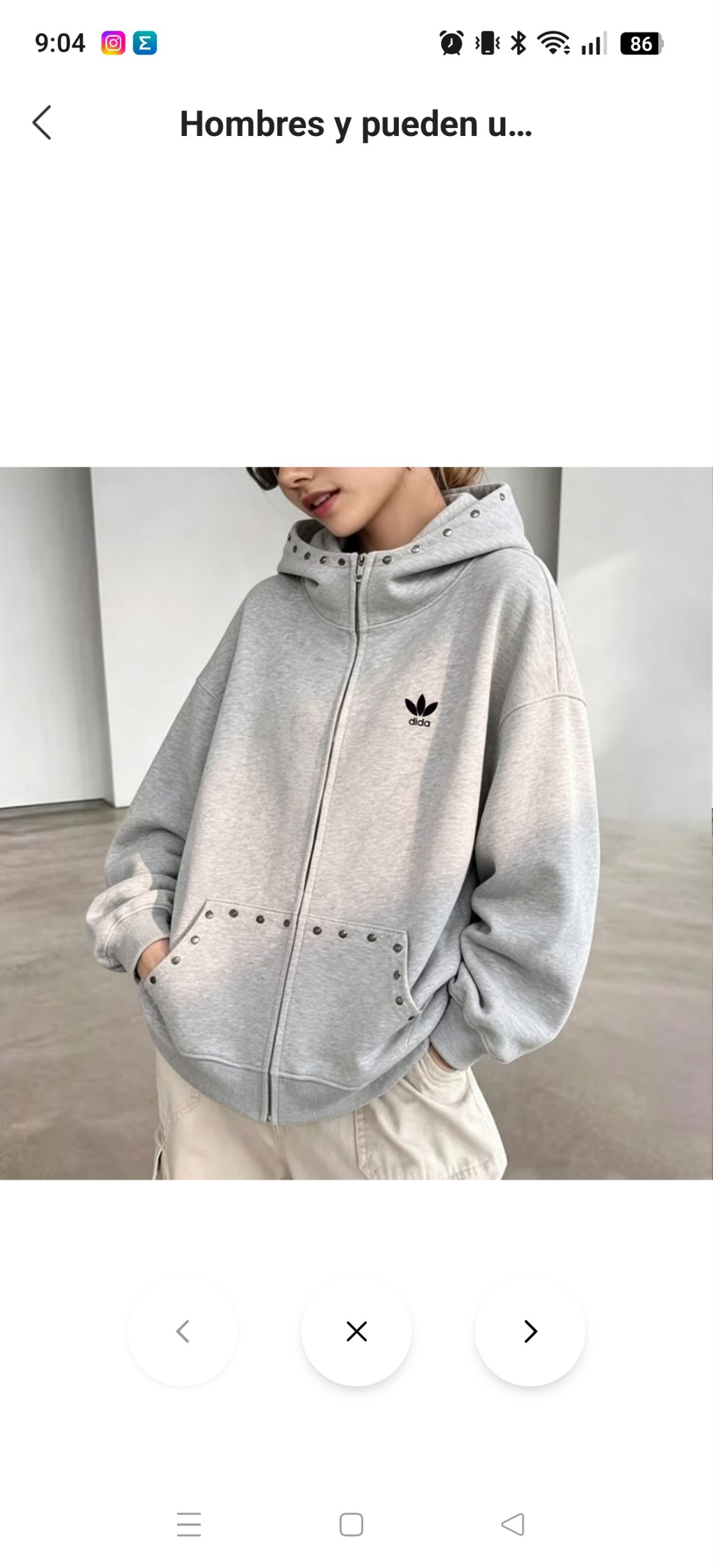 Sudadera Adidas 31.83€‼ ✨