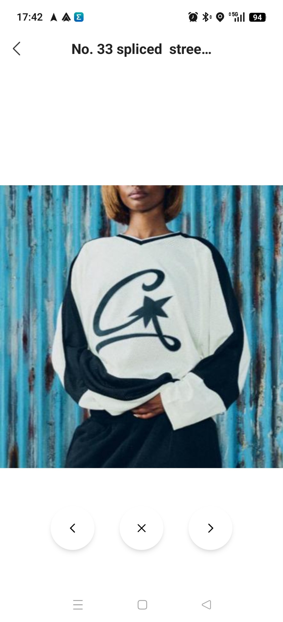 Jersey Corteiz 30.33€‼ ✨
