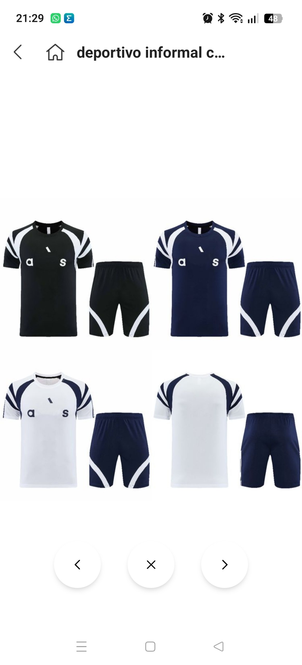 Conjunto deportivo Adidas 22.23€‼ ✨