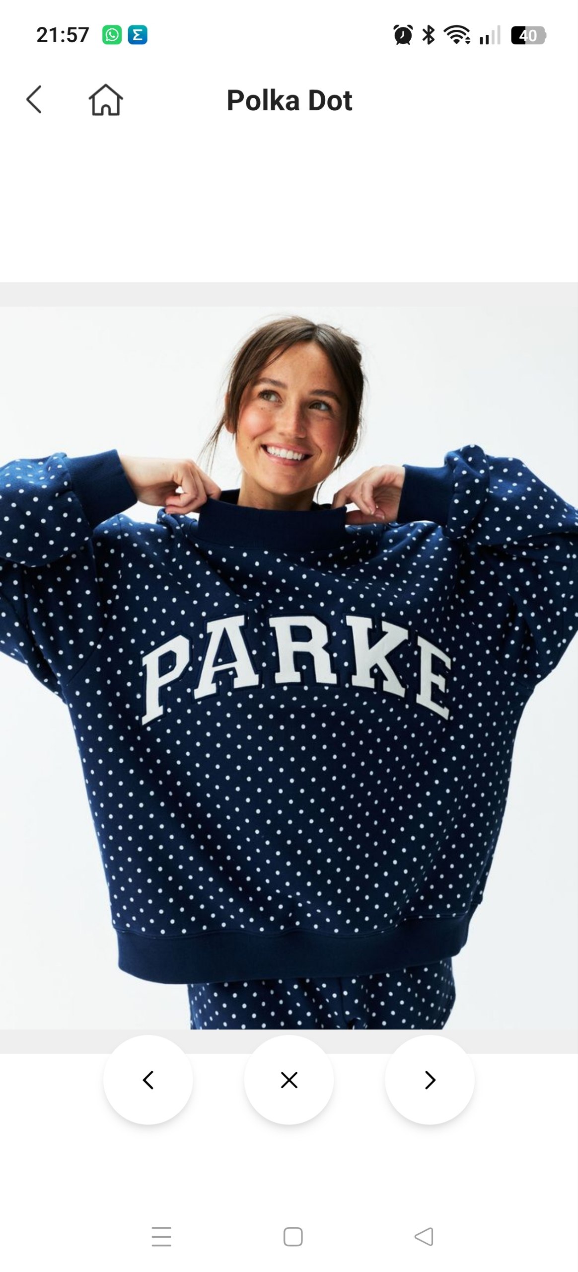 Jersey Parke 14.67€‼ ✨