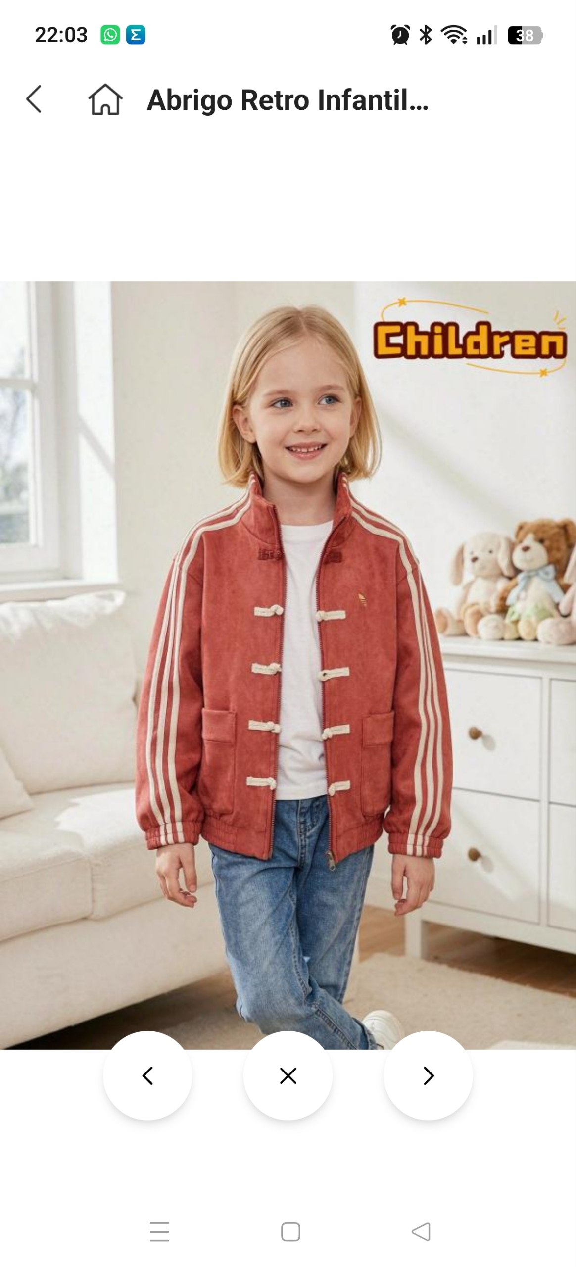 Chaqueta Adidas Año Nuevo niños 26.74€‼ ✨